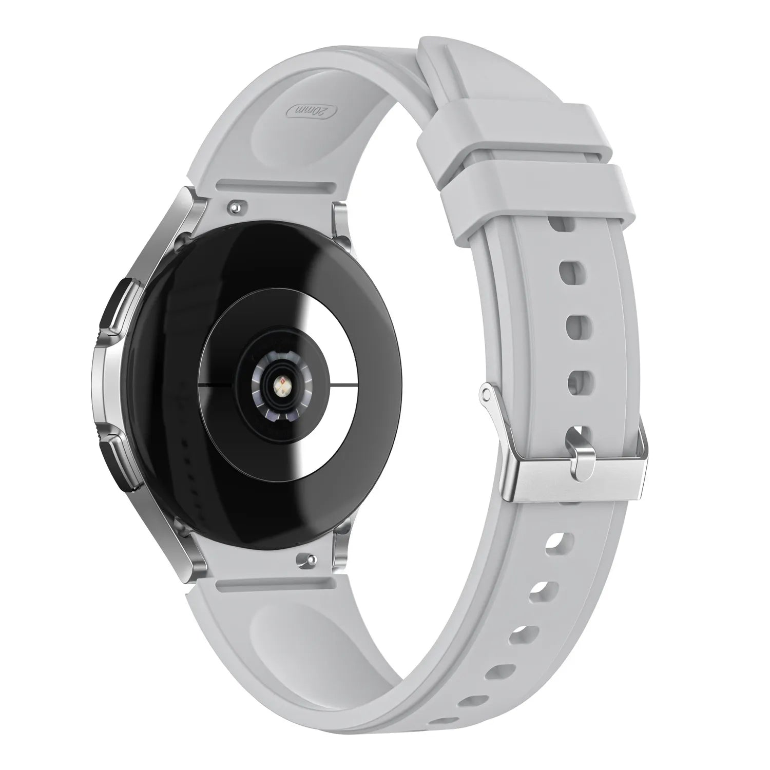 Galaxy Watch silicone band#color_light gray