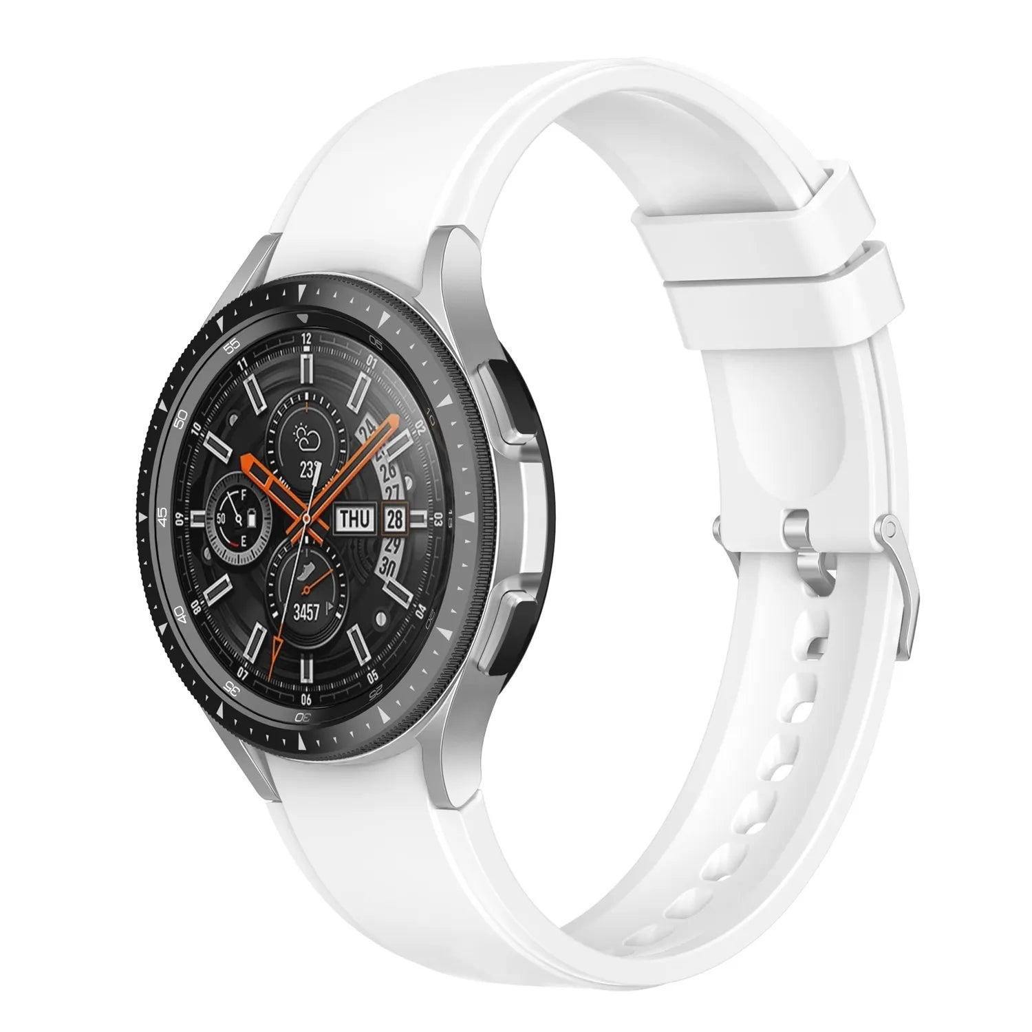 Galaxy Watch silicone band#color_white