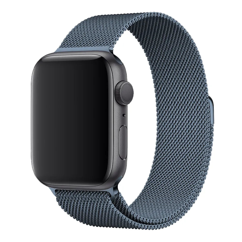Apple Watch Milanese Loop Band#color_blue