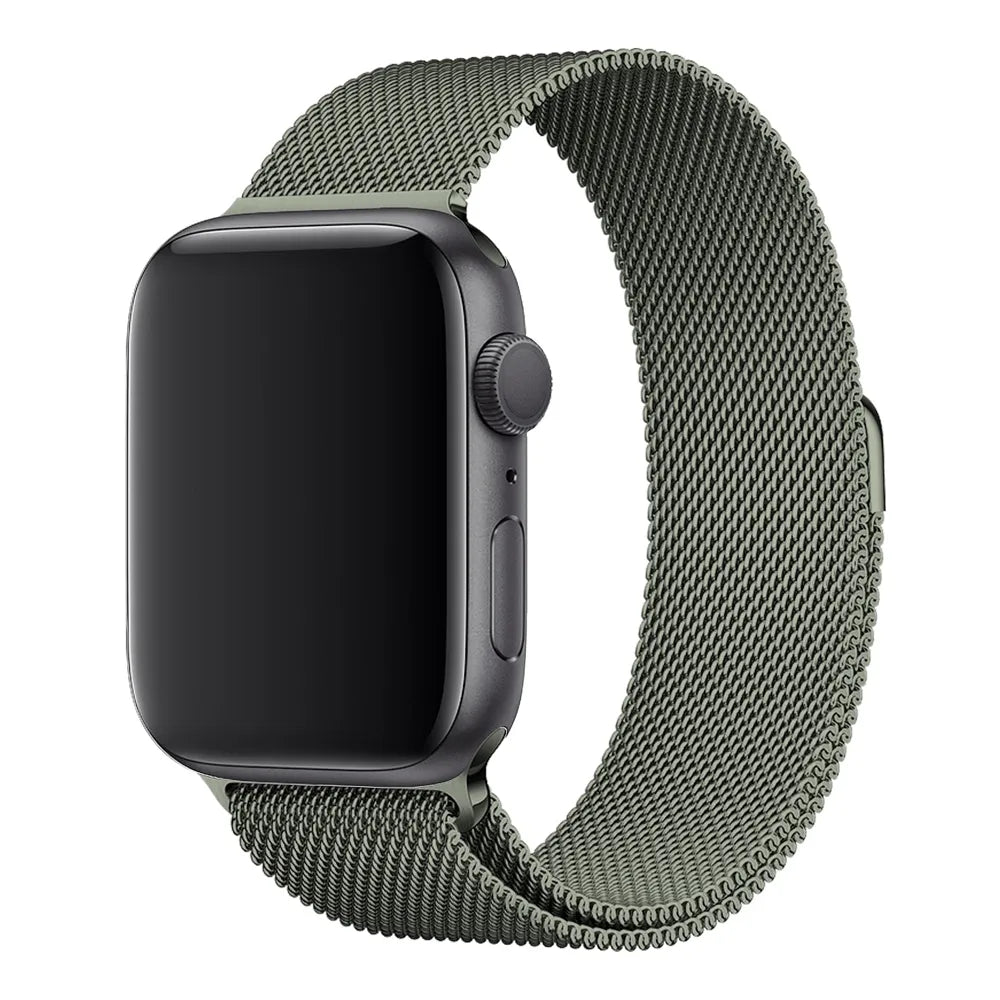 Apple Watch Milanese Loop Band#color_green
