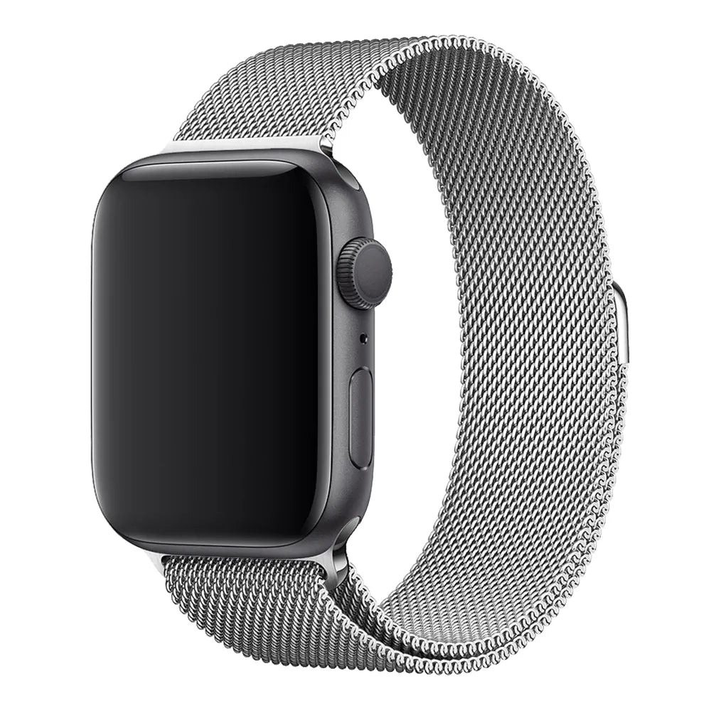 Apple Watch Milanese Loop Band#color_silver
