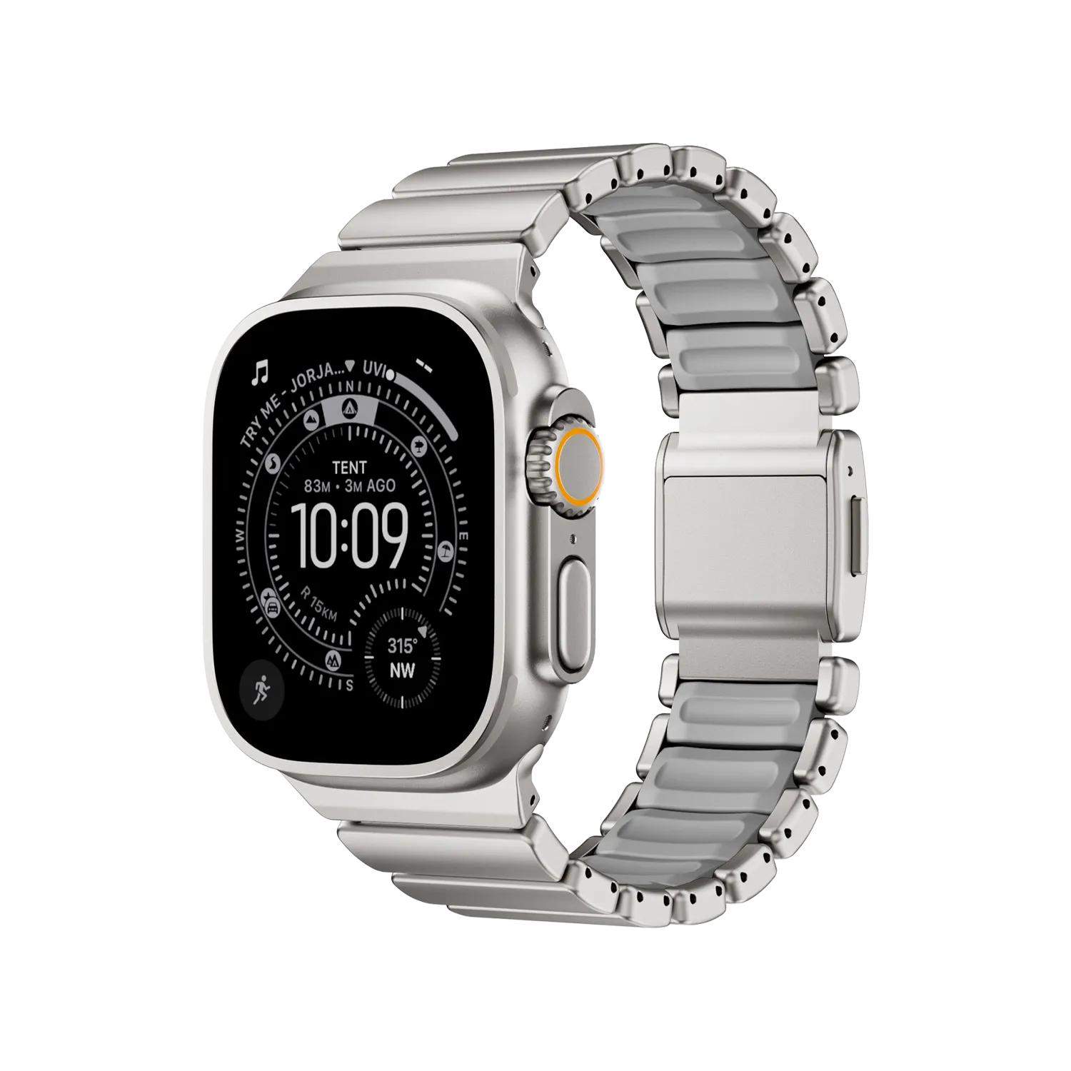 Titanium Pro Band for Apple Watch#color_Gray