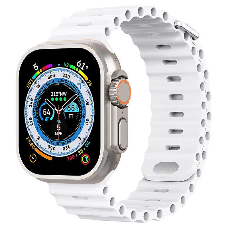 Apple Watch ocean band#color_white