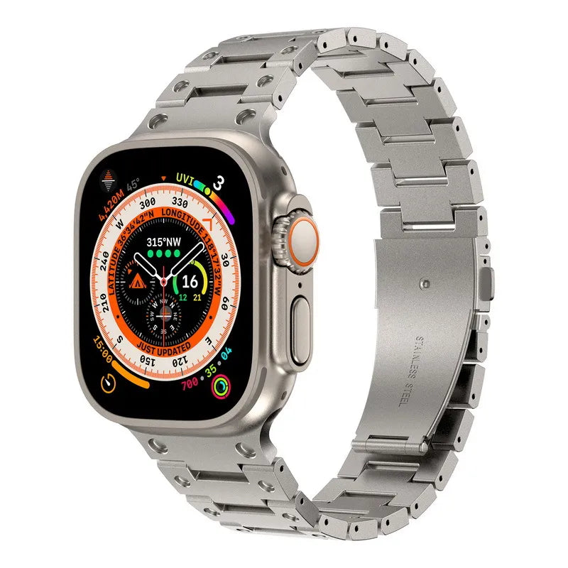 Apple Watch Steel Band#color_titanium