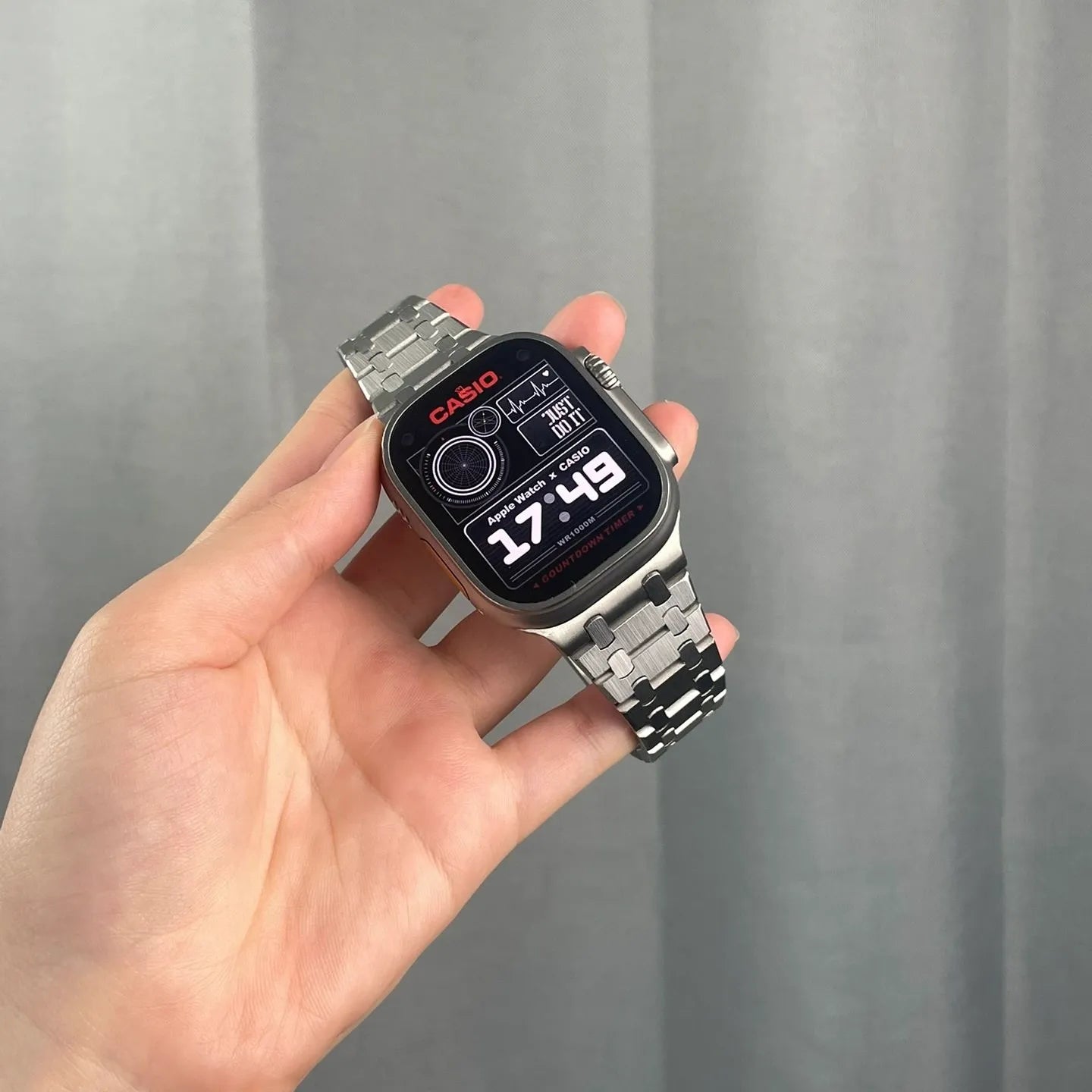 Apple watch 3 steel band online