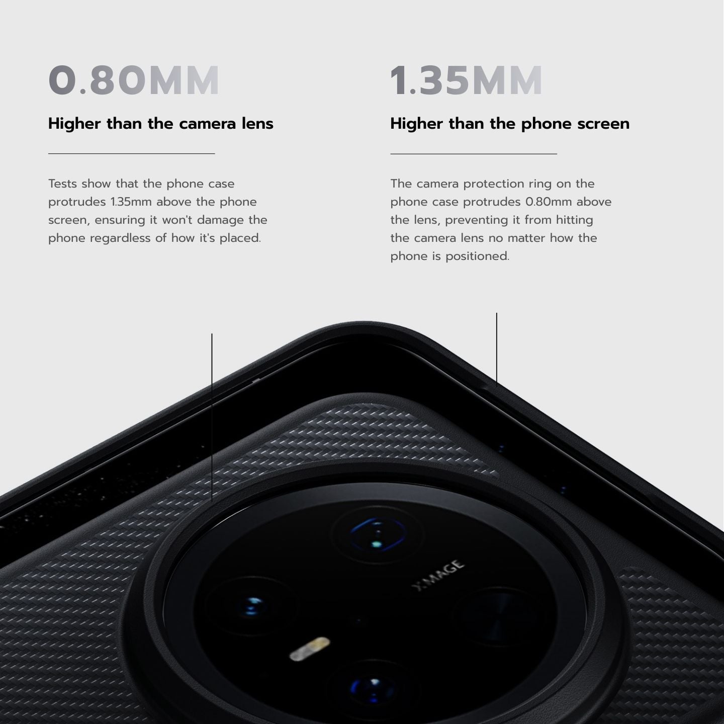 Aramid Fiber Mate 80 Pro Rugged Case