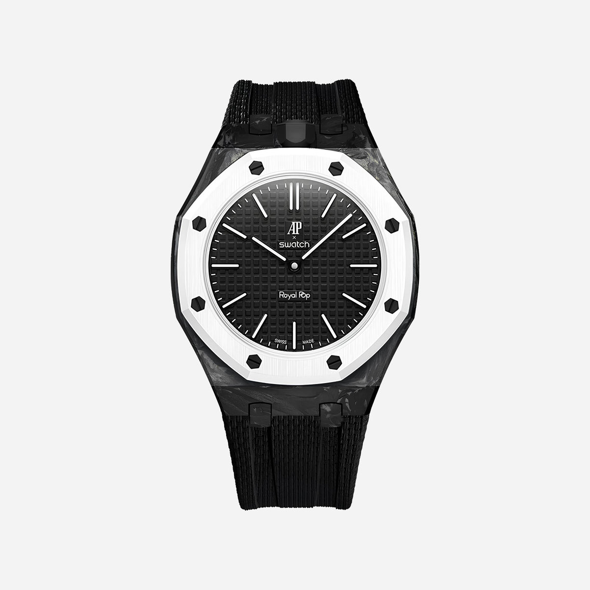 Carbon Fiber Case for AP x Swatch Royal Pop OCHO NEGRO