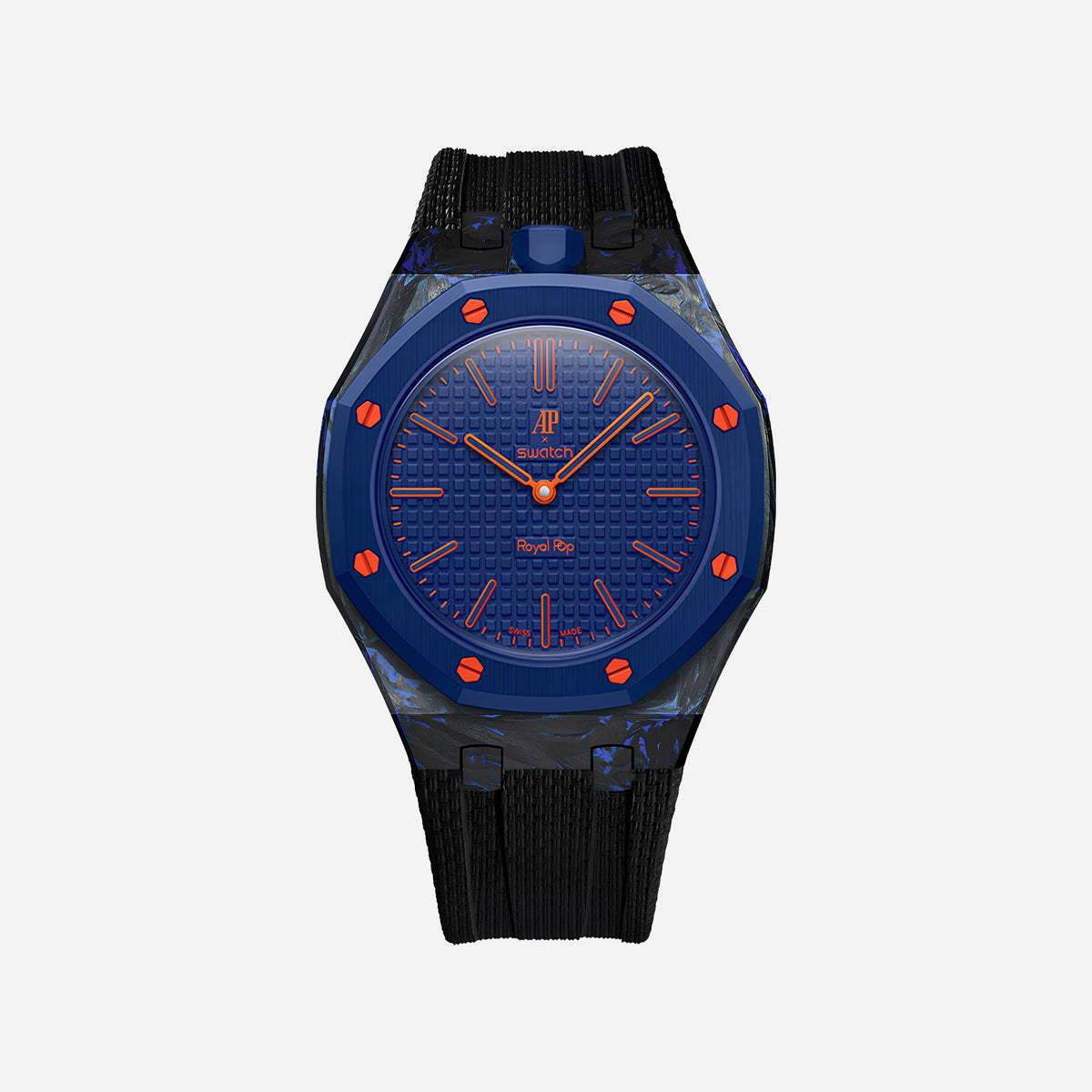 Carbon Fiber Case for AP x Swatch Royal Pop ORENJI HACHI