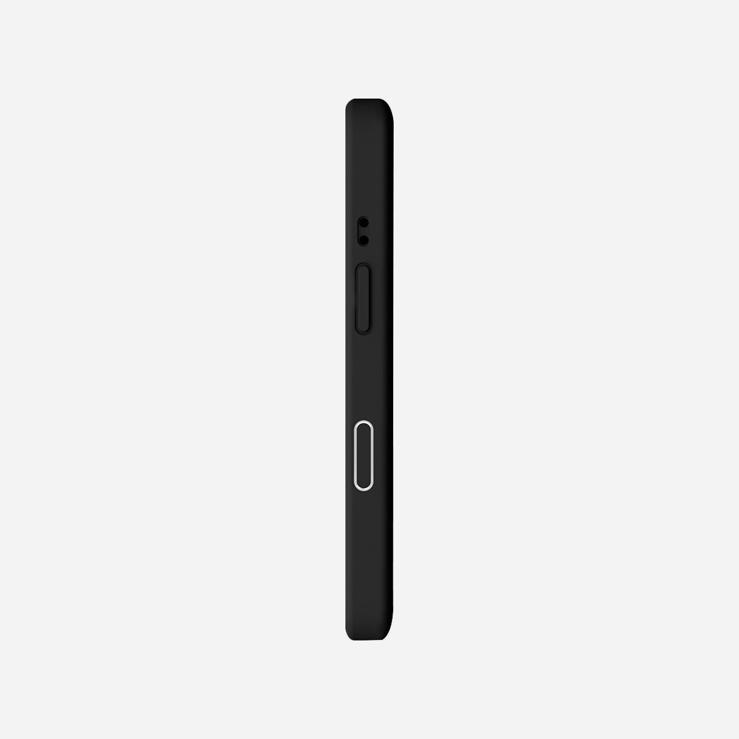 Magnetic iPhone 16 Pro Max silicone case#color_black