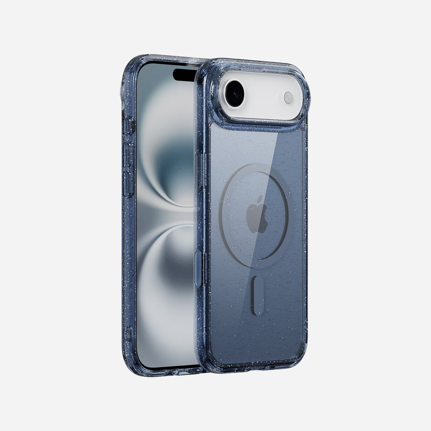 Glitter iPhone Air Clear Case with MagSafe