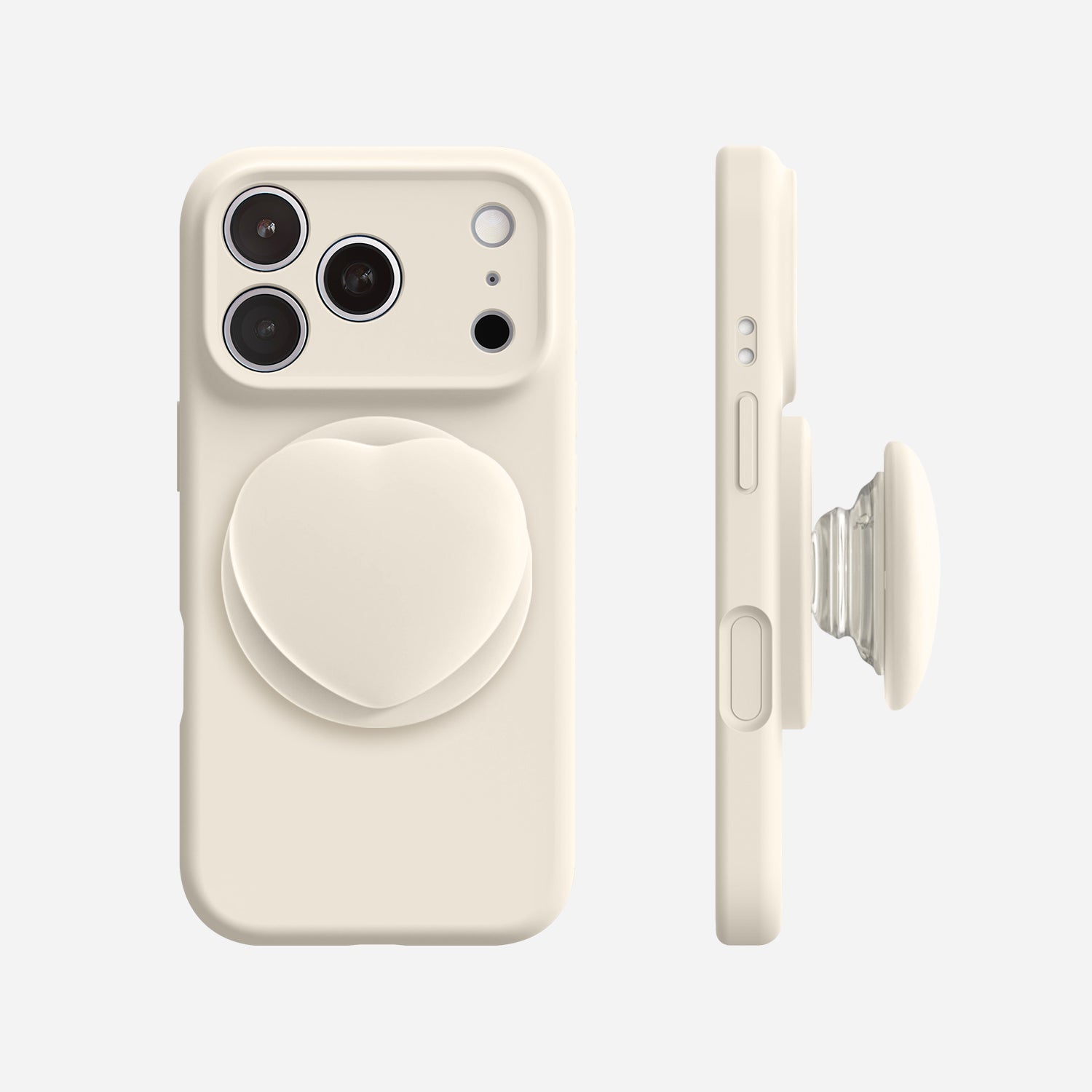 Heart Silicone MagSafe Grip