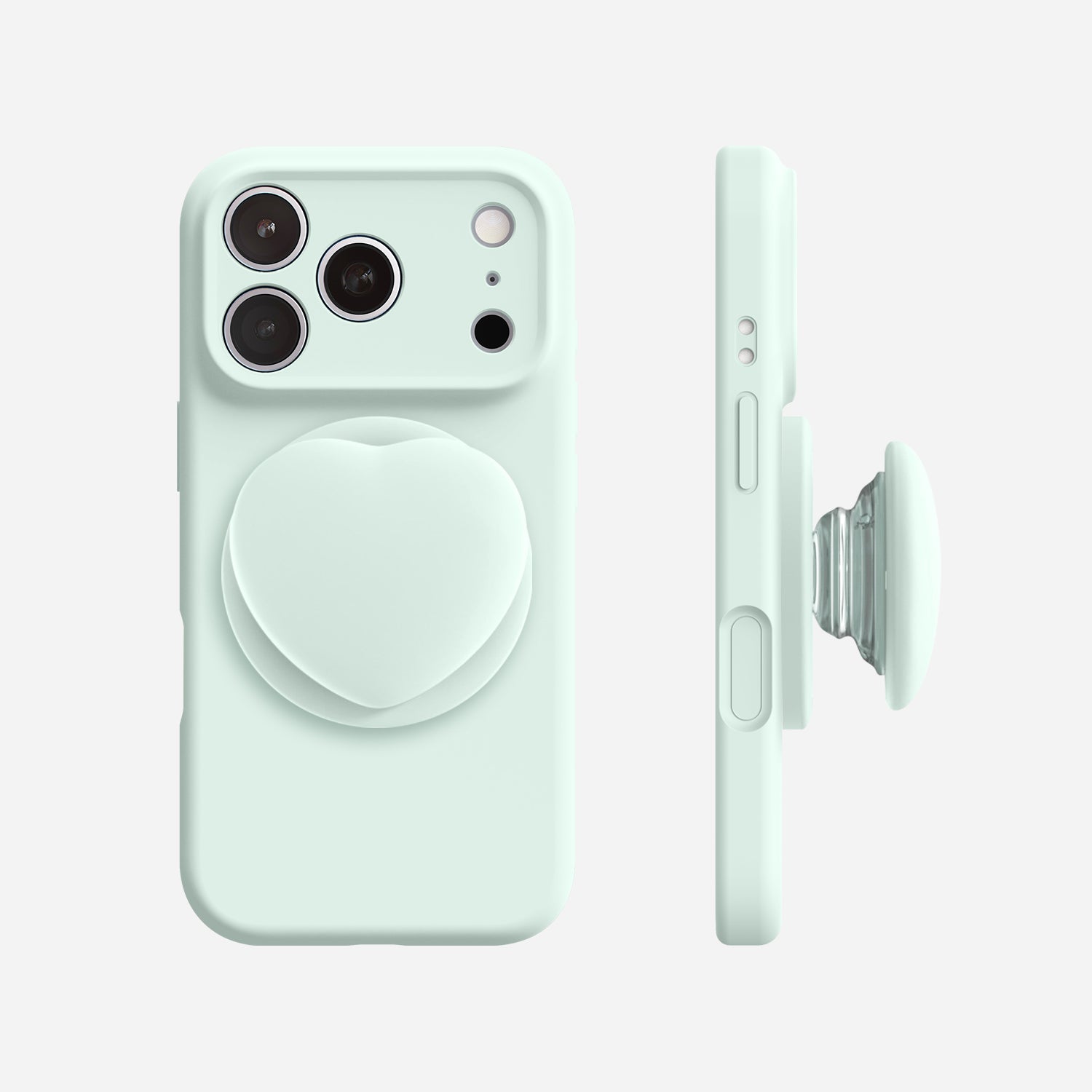 Heart Silicone MagSafe Grip