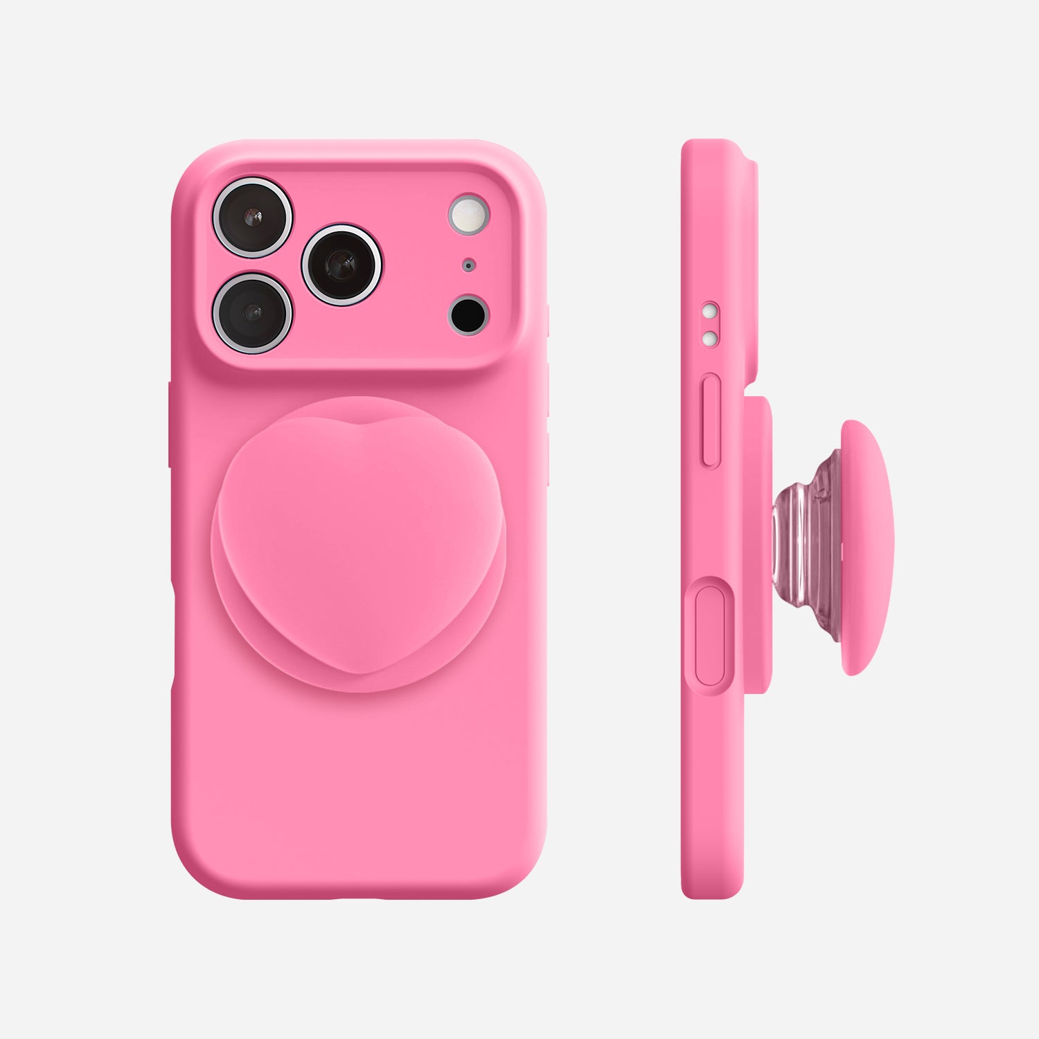 Heart Silicone MagSafe Grip