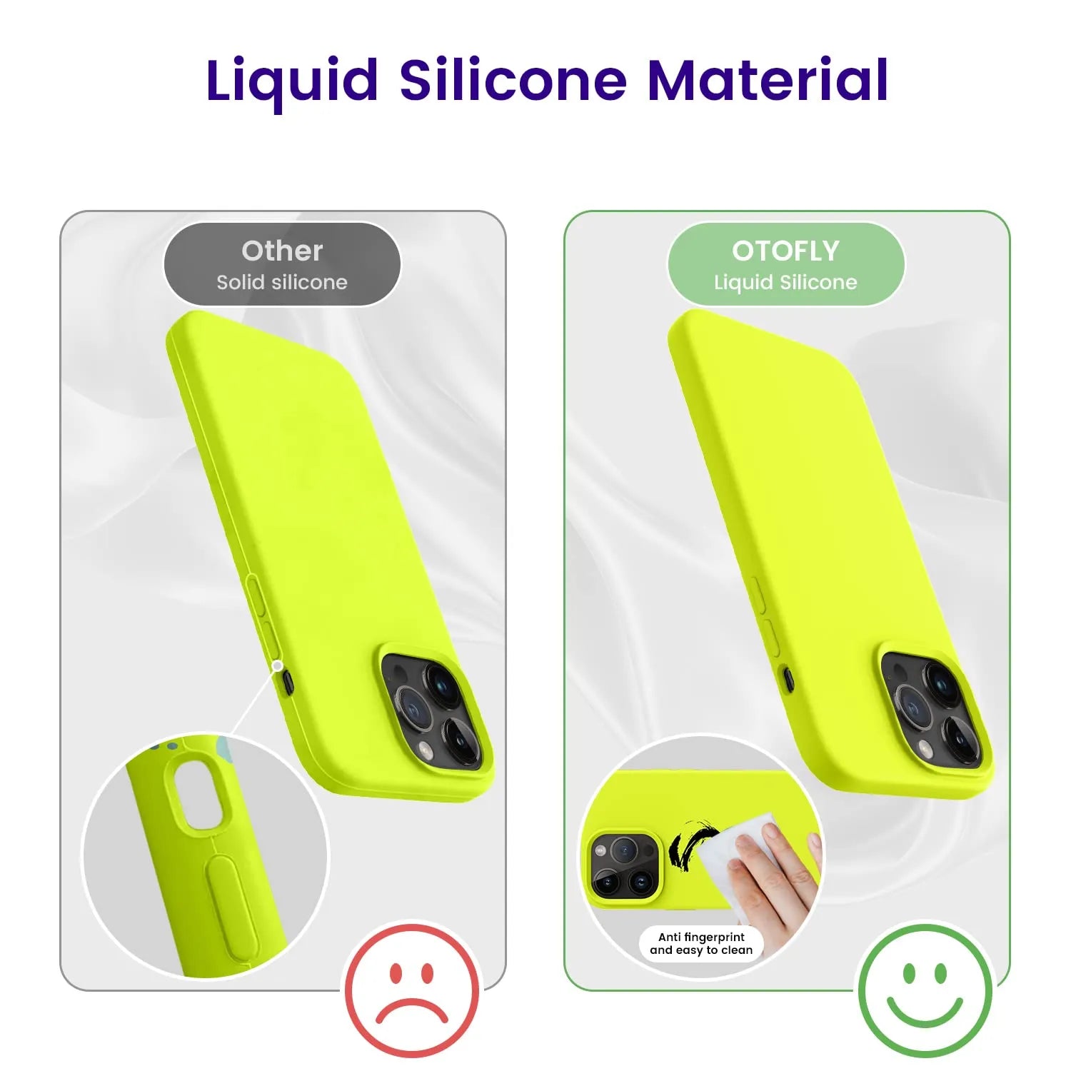 The Best Apple iPhone 13 Pro Max Silicone Case - OTOFLY