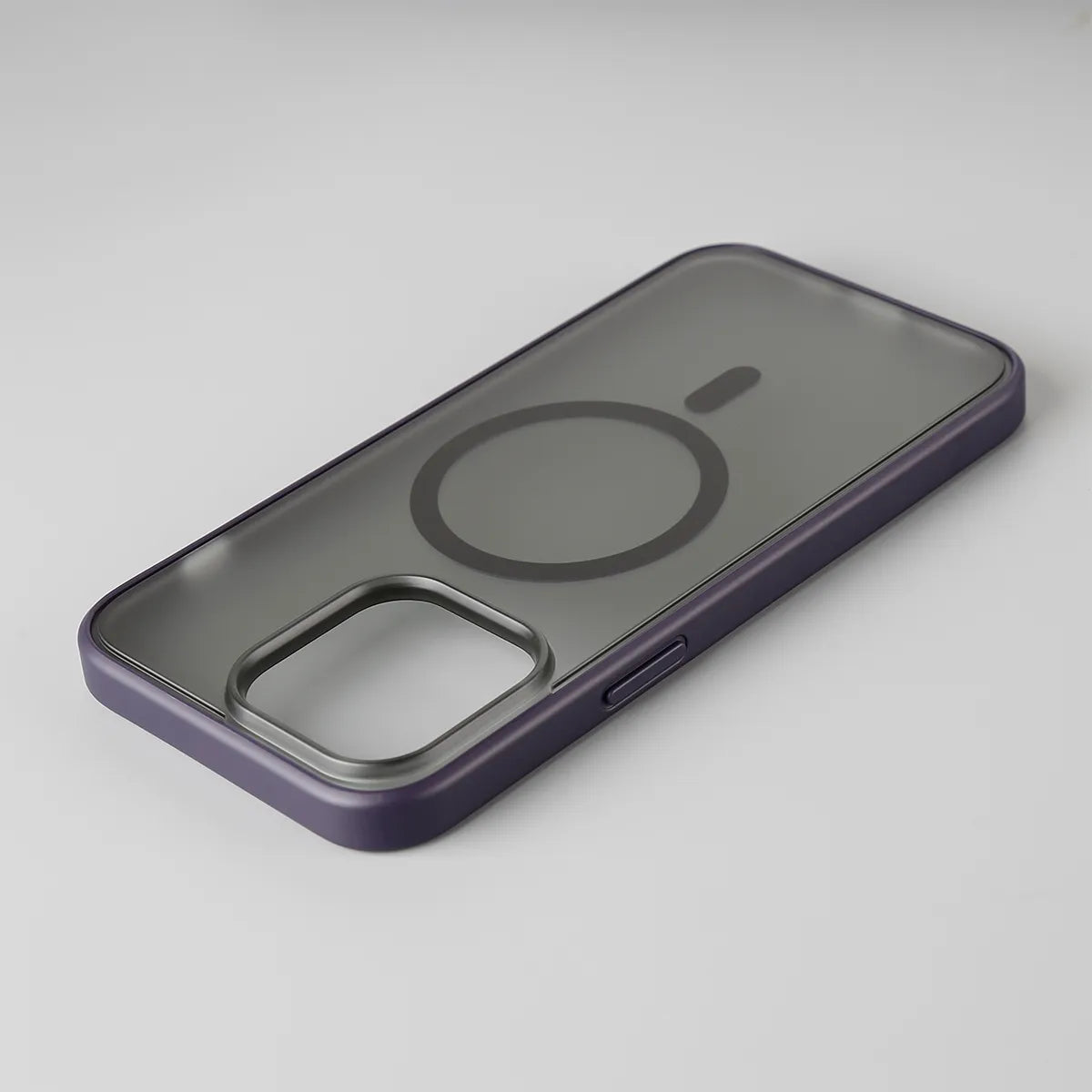 iPhone 14 Pro Max matte case with MagSafe - deep purple