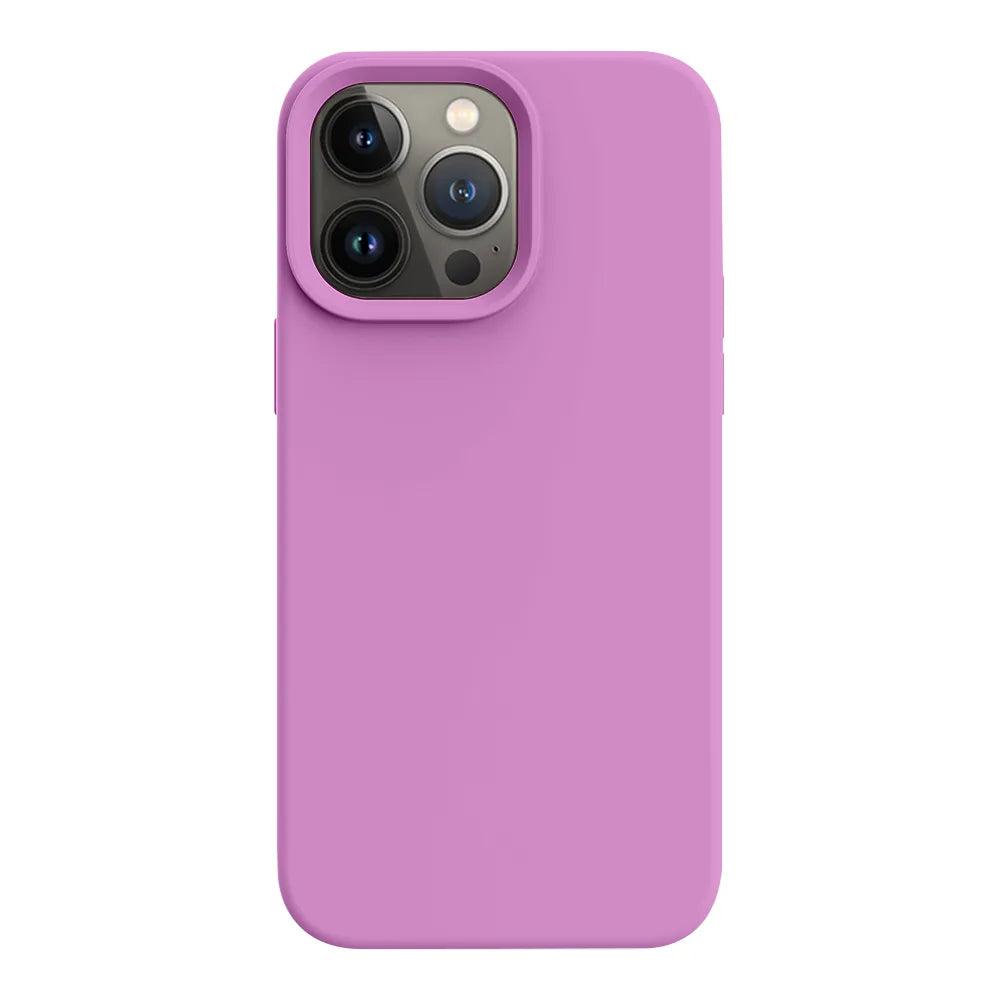 iPhone 14 Pro Max silicone case - lilac purple#color_lilac purple