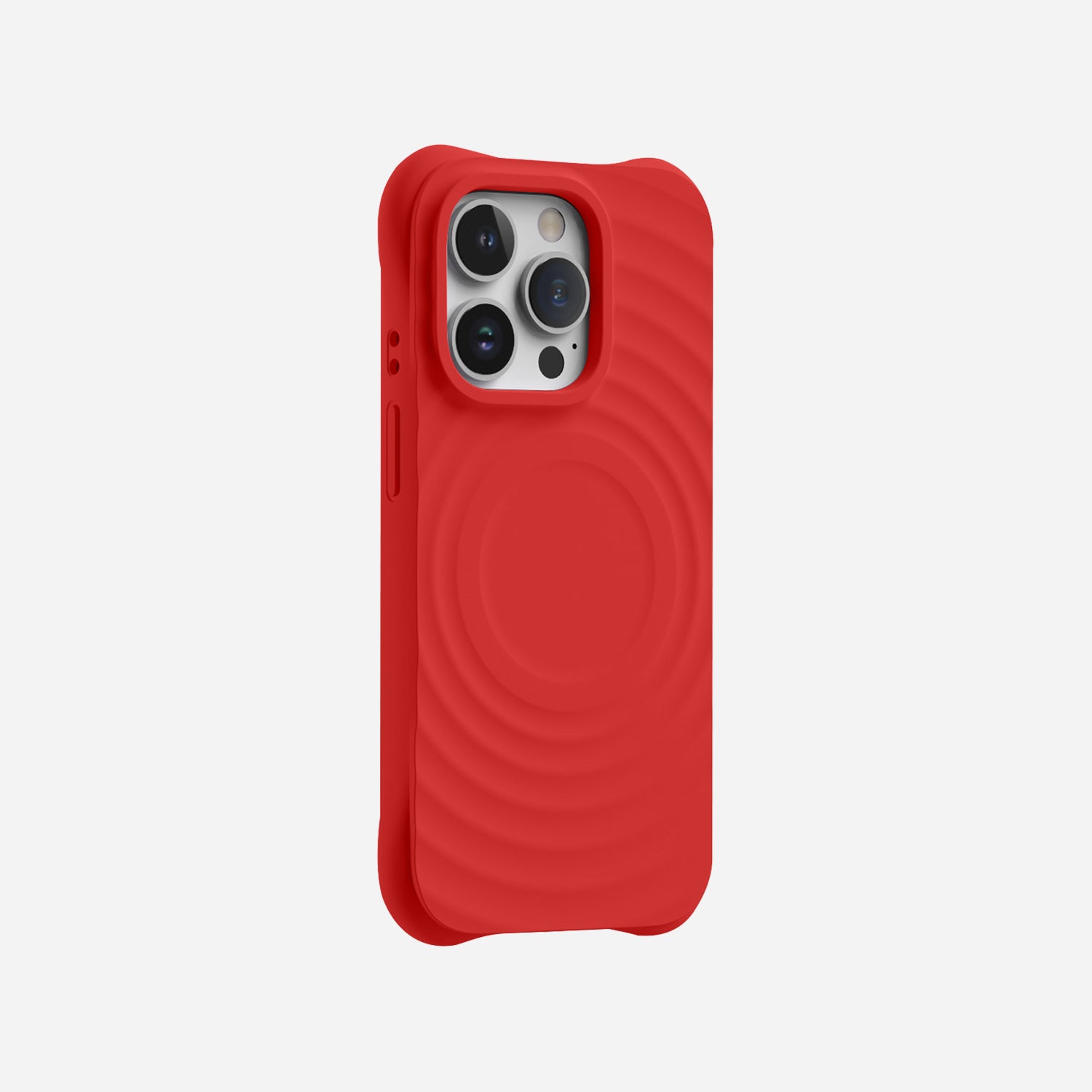MagSafe iPhone Silicone case#color_red