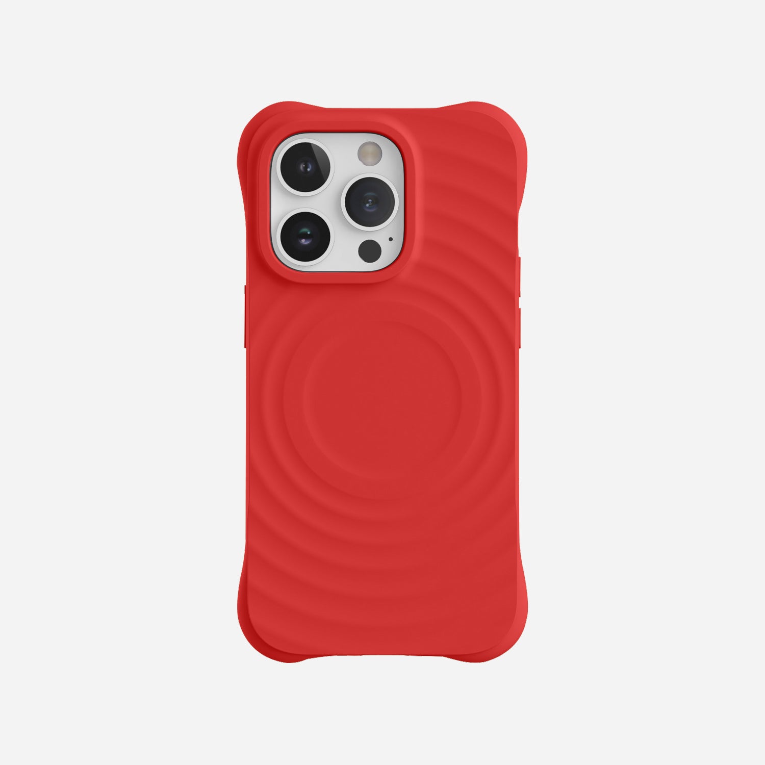MagSafe iPhone Silicone case#color_red