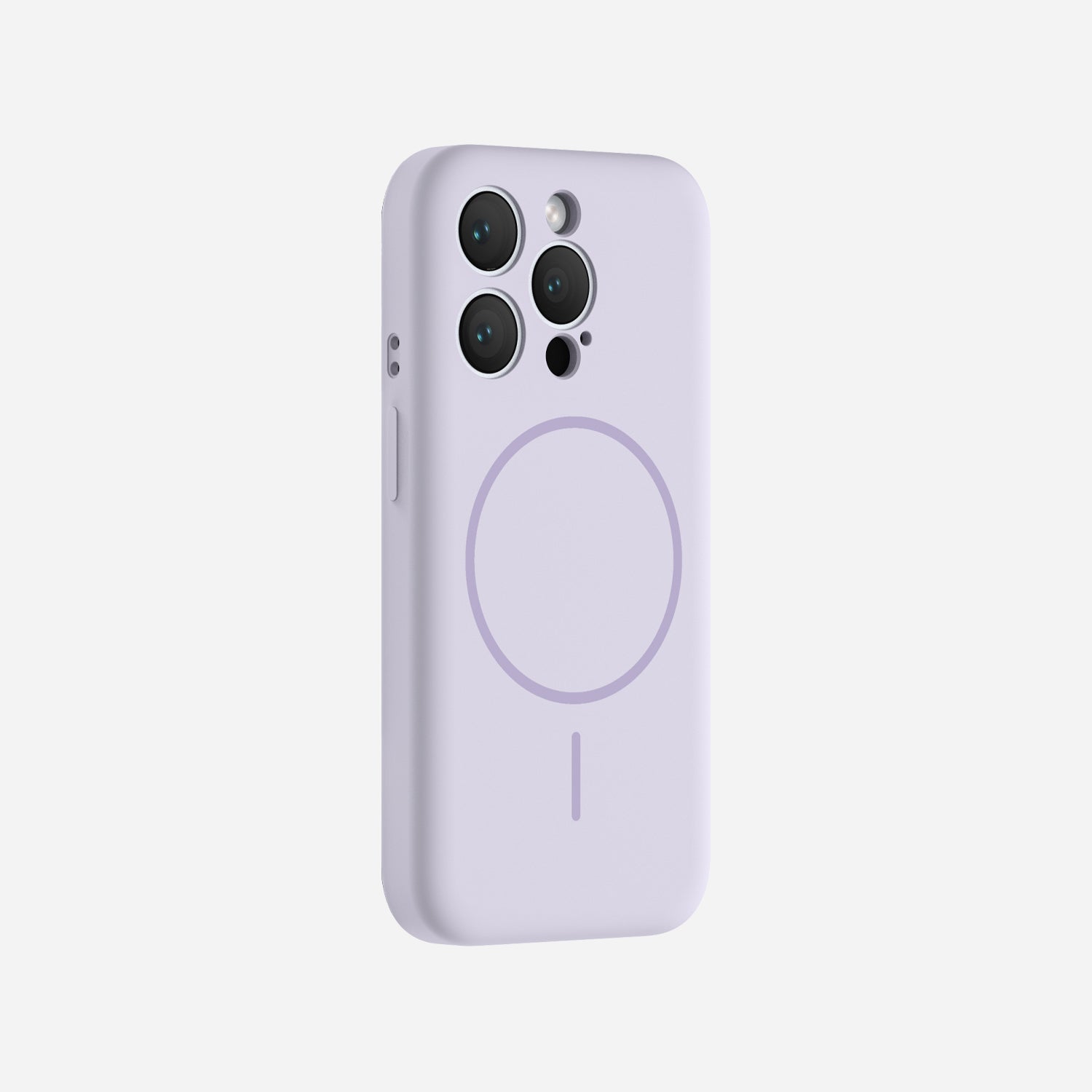 Magnetic iPhone 15 Pro Max silicone case#color_cloud mauve