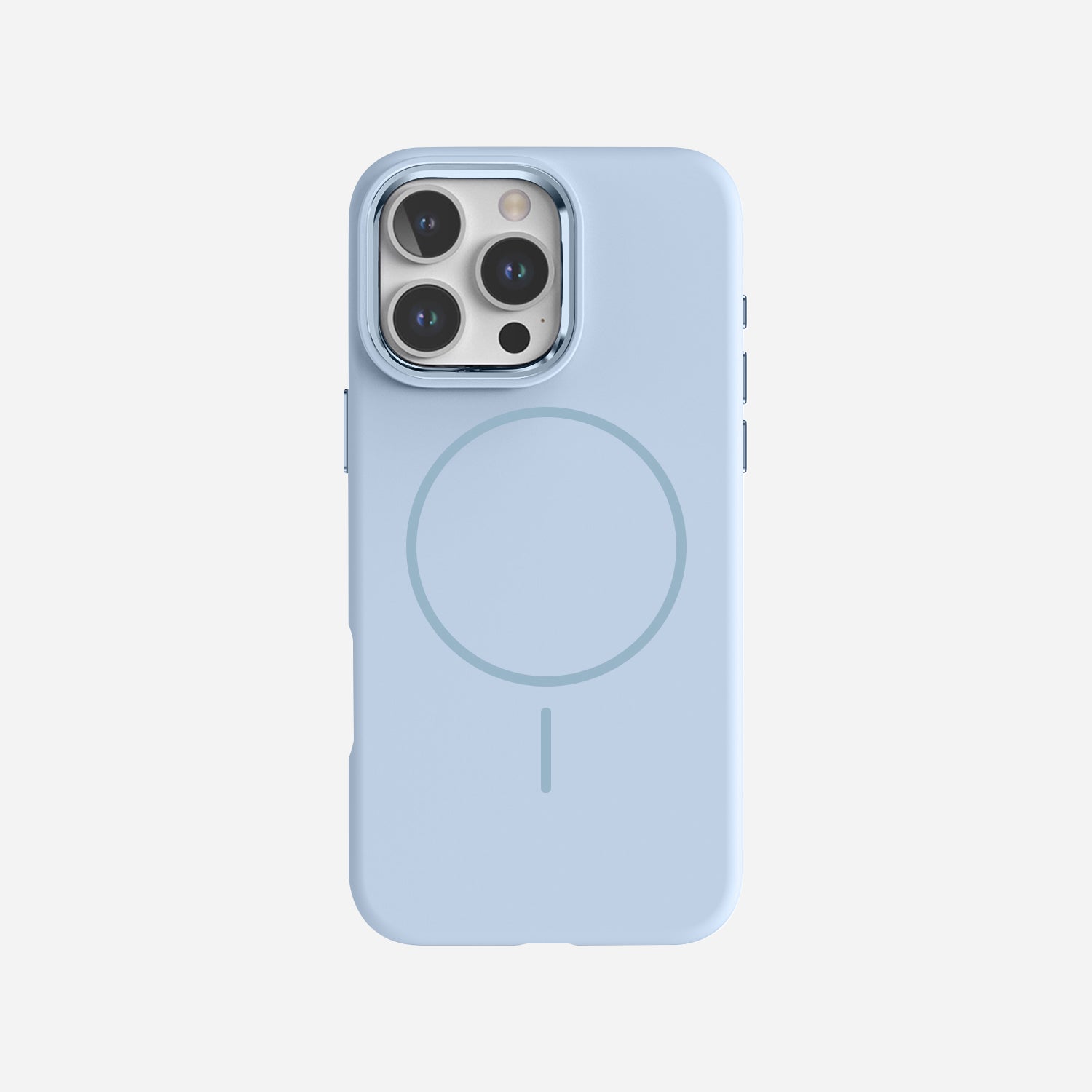 Best Magnetic iPhone 15 Pro Max Silicone Case - Metal Lens Frame