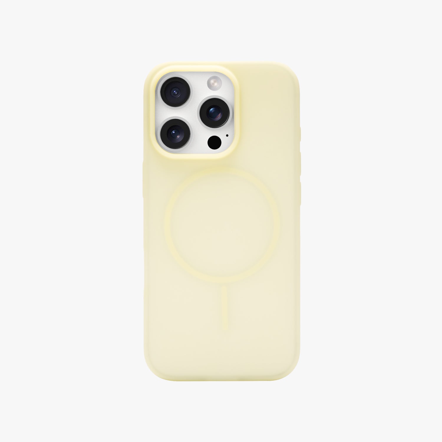 iPhone 15 Cloud Silicone Case with MagSafe