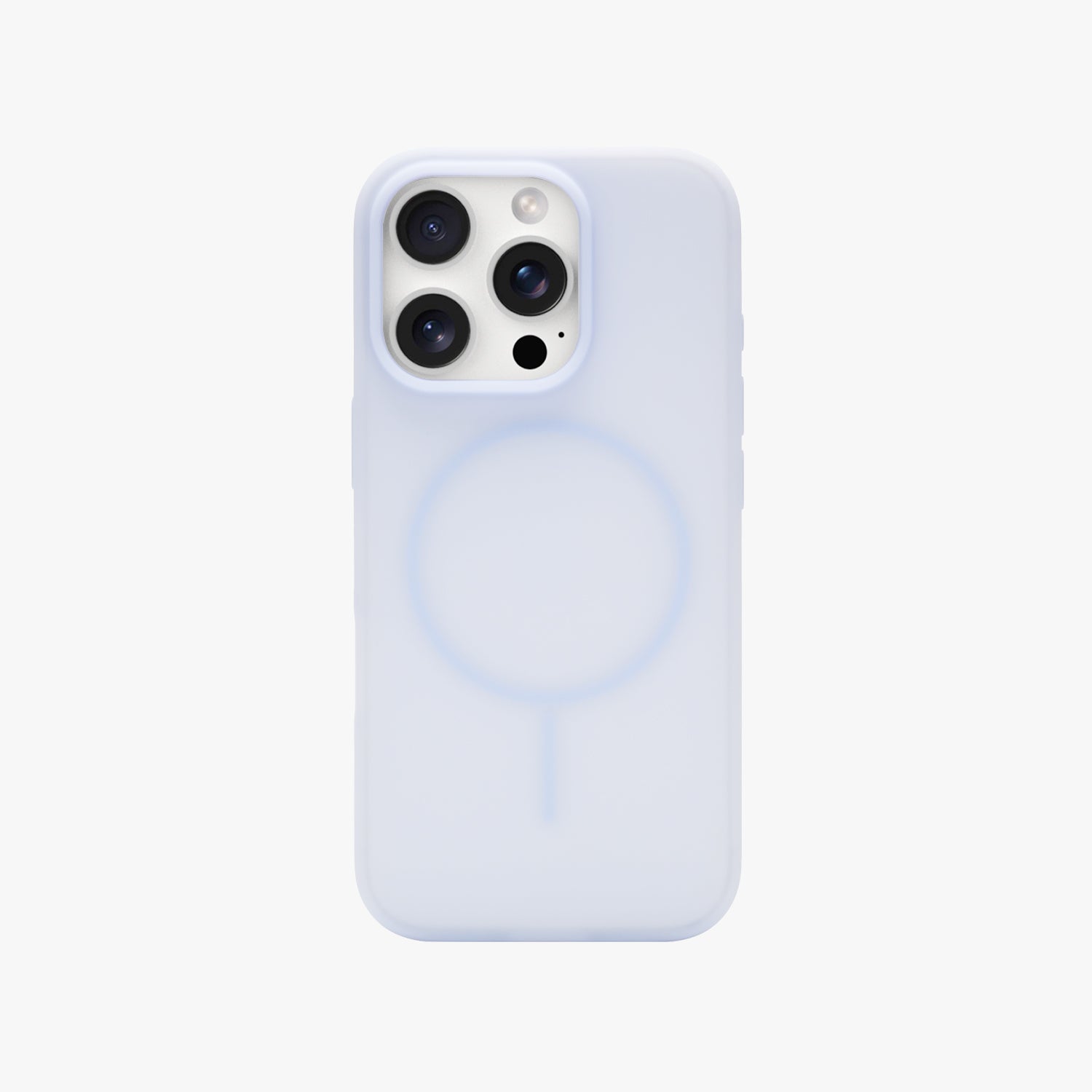 iPhone 15 Cloud Silicone Case with MagSafe