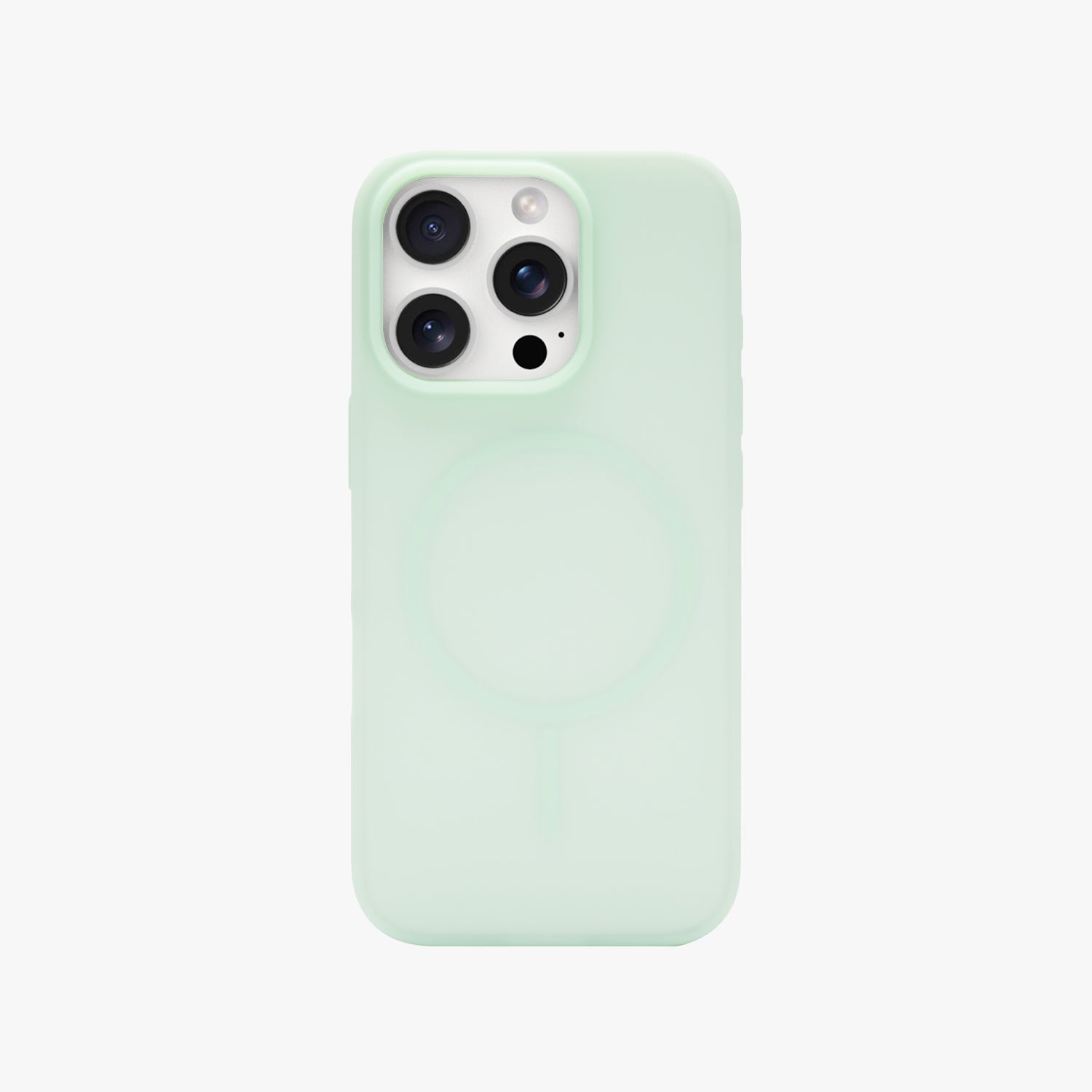 iPhone 15 Cloud Silicone Case with MagSafe