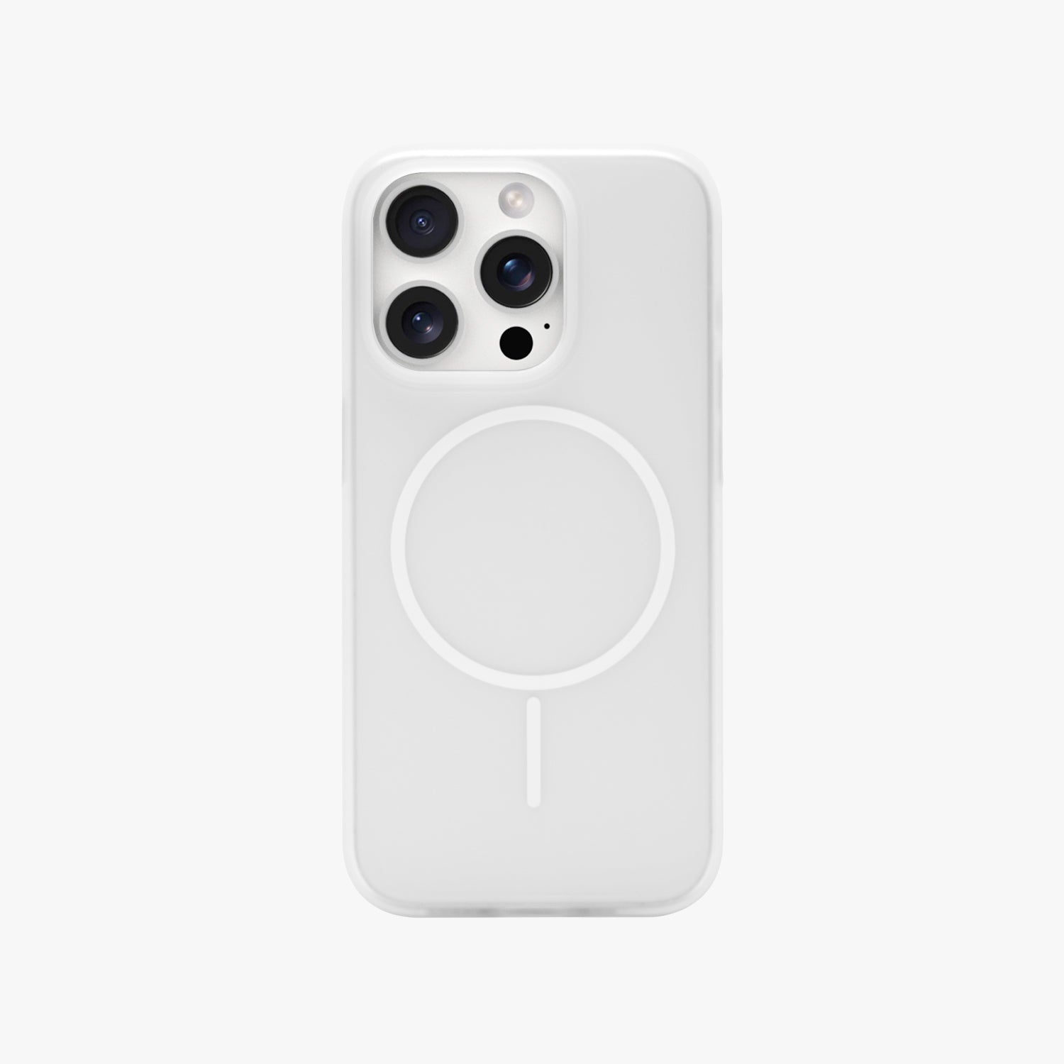 iPhone 15 Cloud Silicone Case with MagSafe