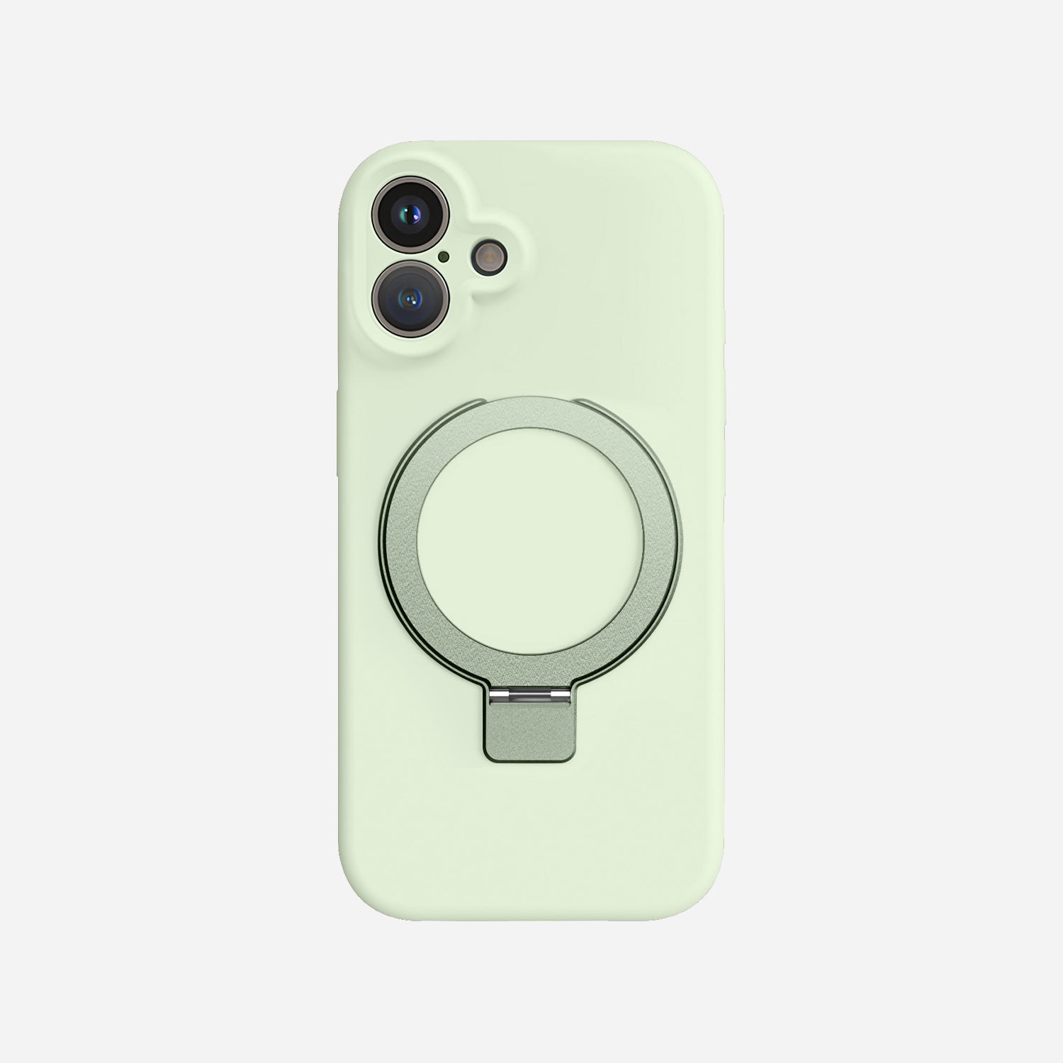 iPhone 16 Silicone Case with Stand