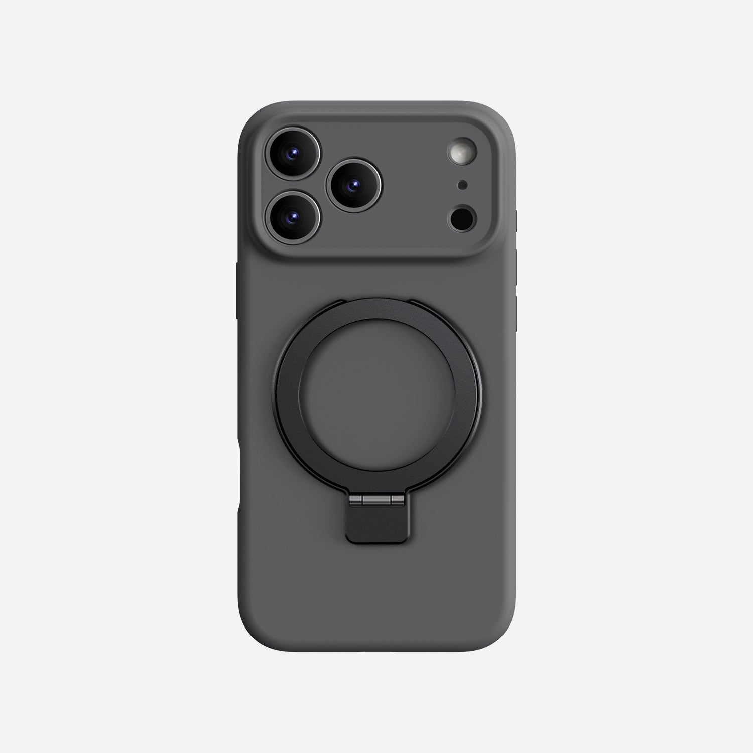 iPhone 17 Pro Max Silicone Case with Stand