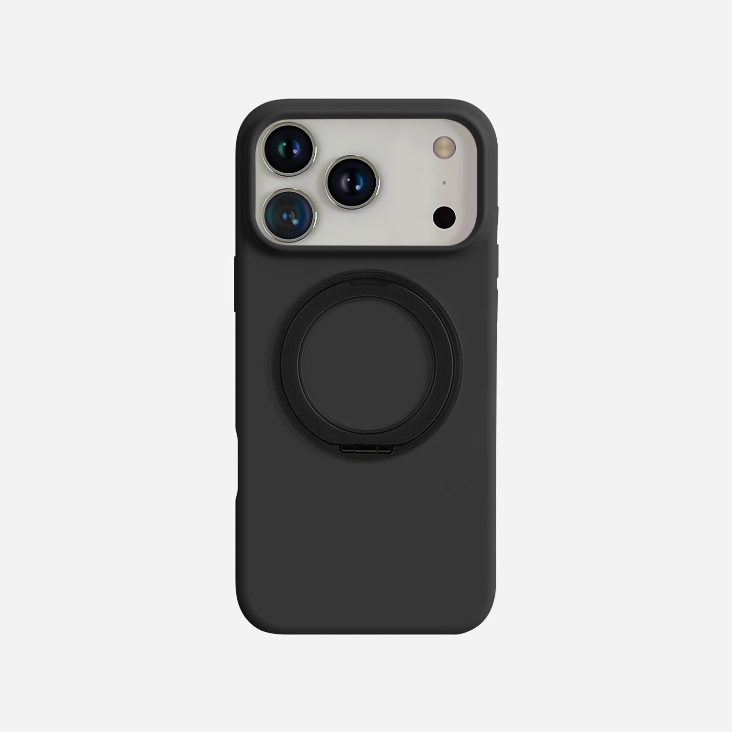 iPhone 17 Pro Max Silicone Case with Stand