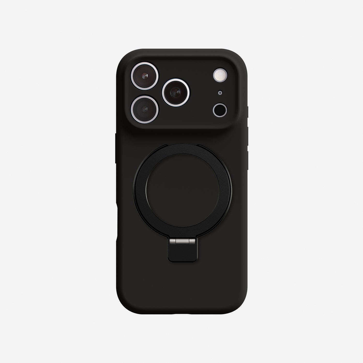 iPhone 17 Pro Max Silicone Case with Stand