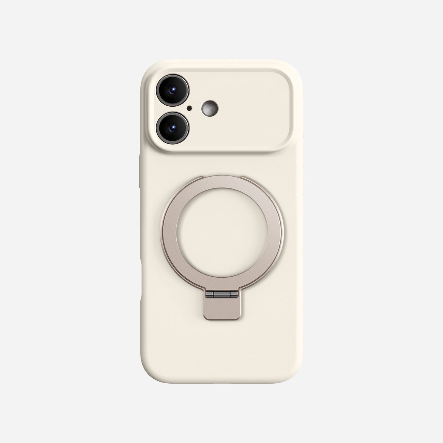 iPhone 17 Silicone Case with Stand