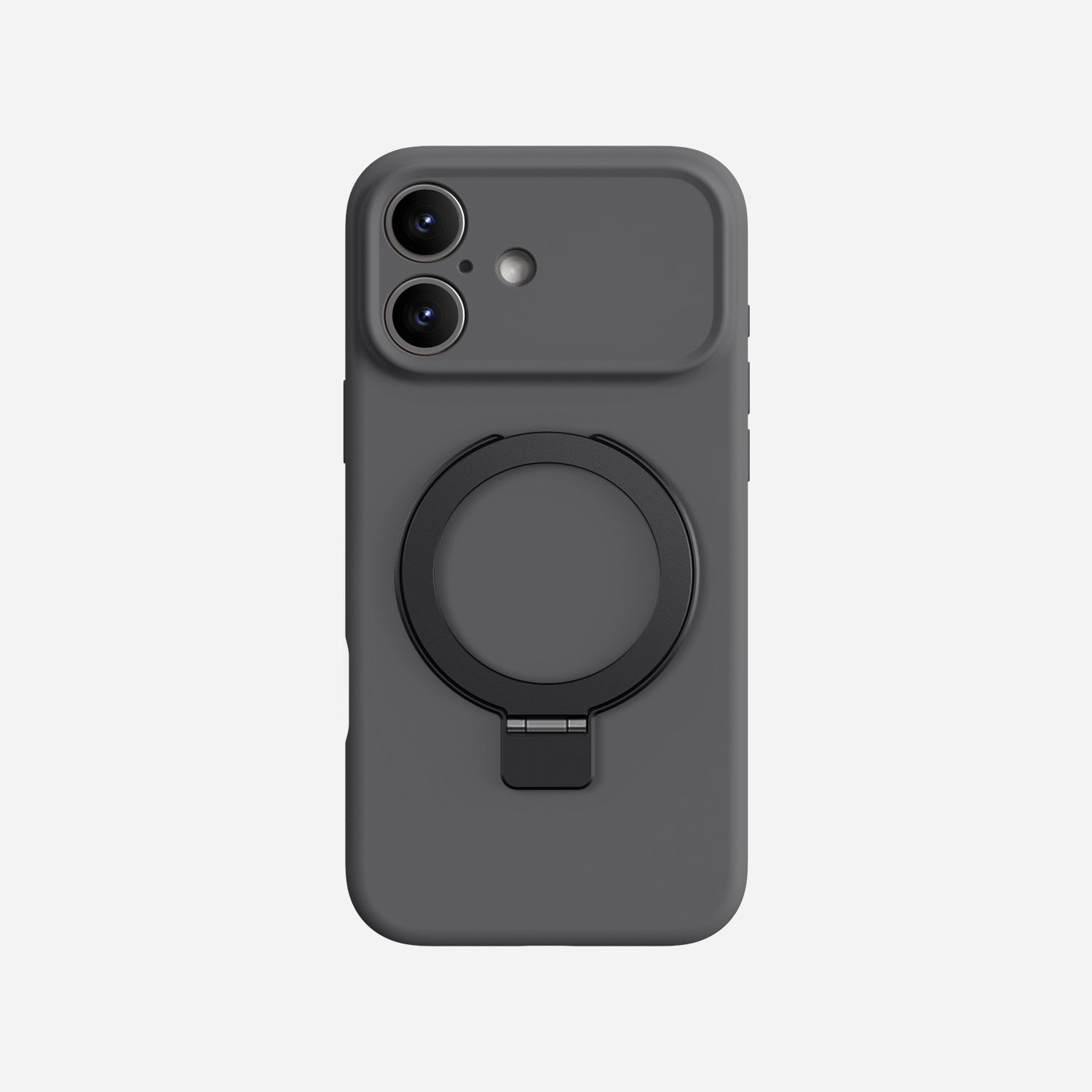 iPhone 17 Silicone Case with Stand