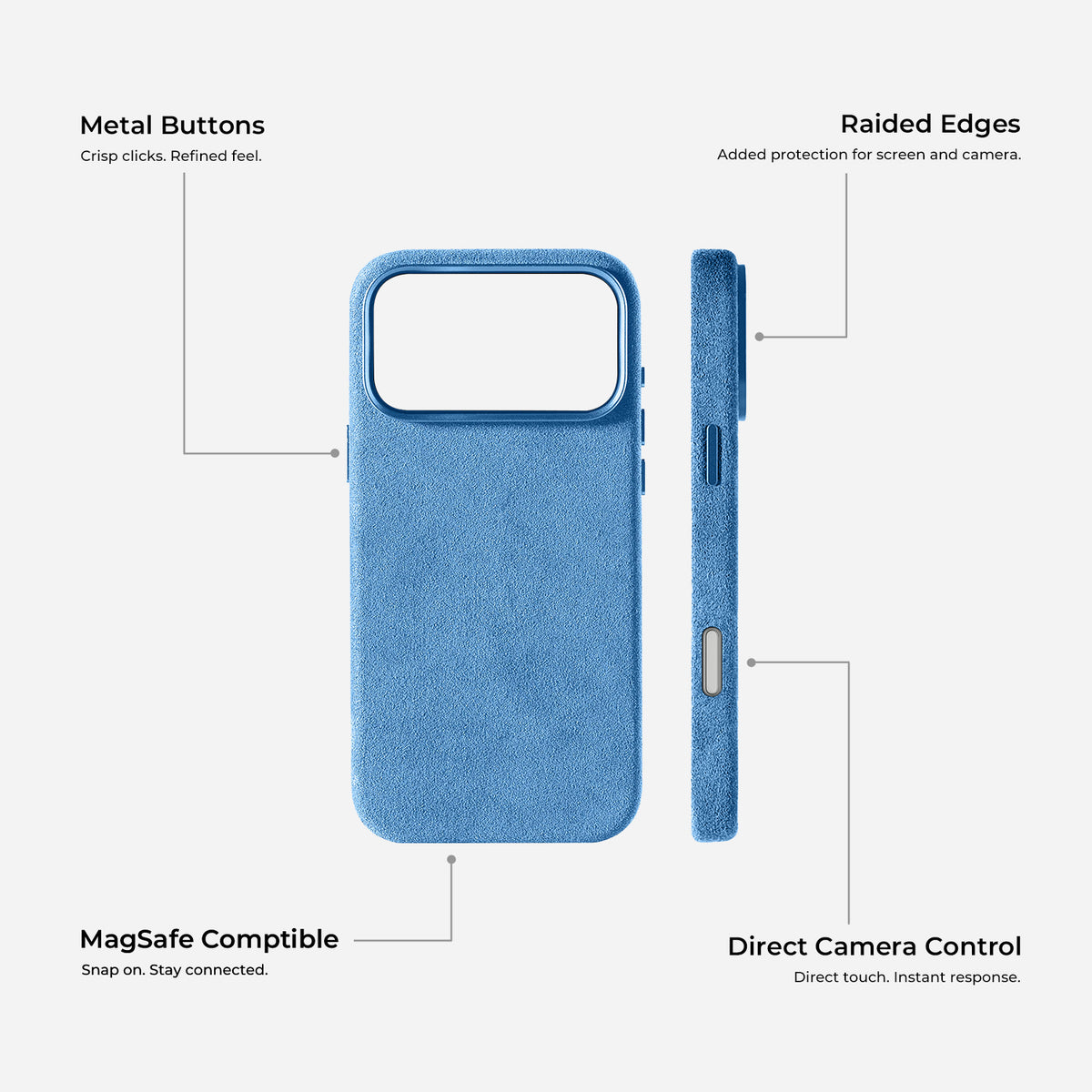 iPhone 18 Pro Alcantara Case
