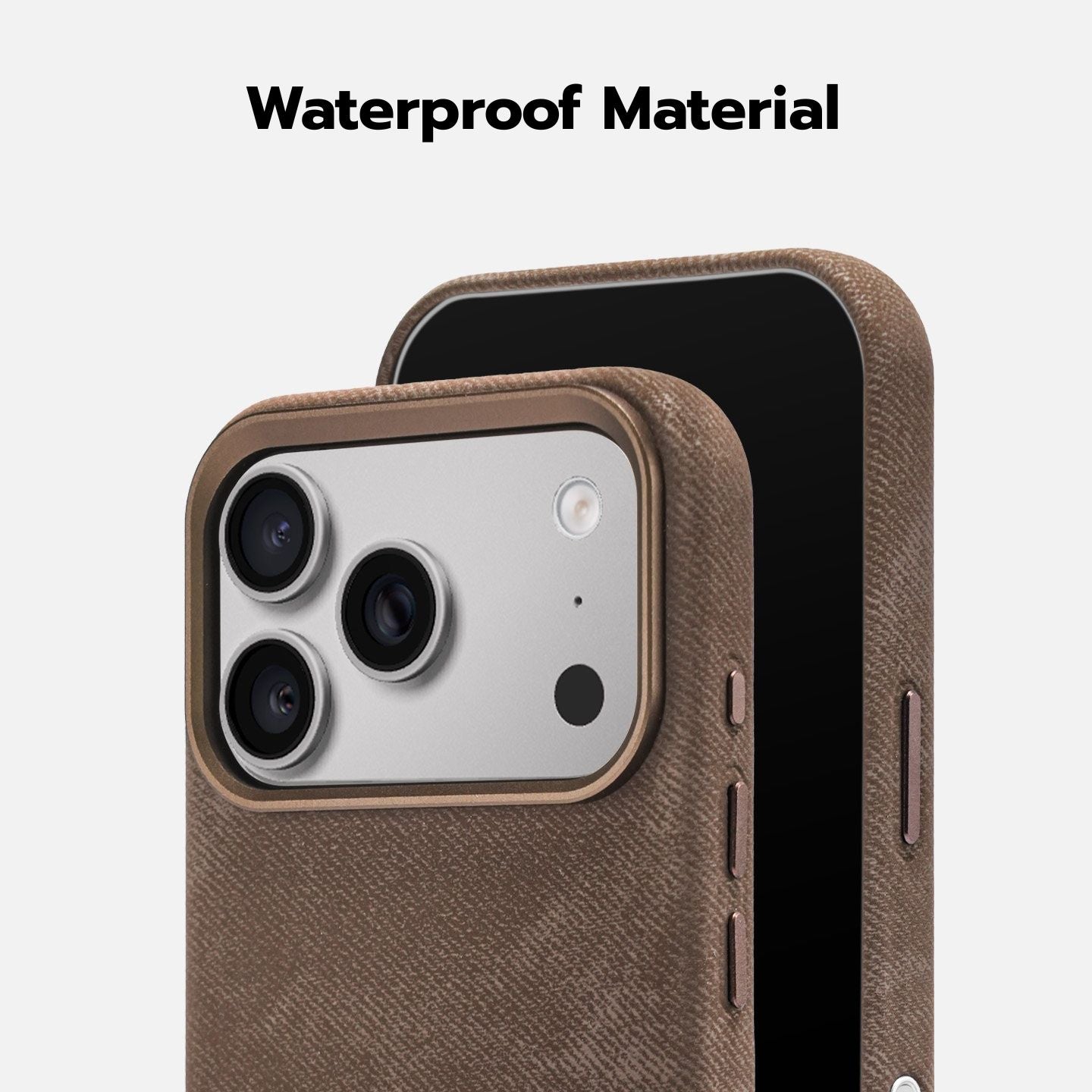 Waterproof iPhone 13 Flannel Case | Wireless Charging - OTOFLY