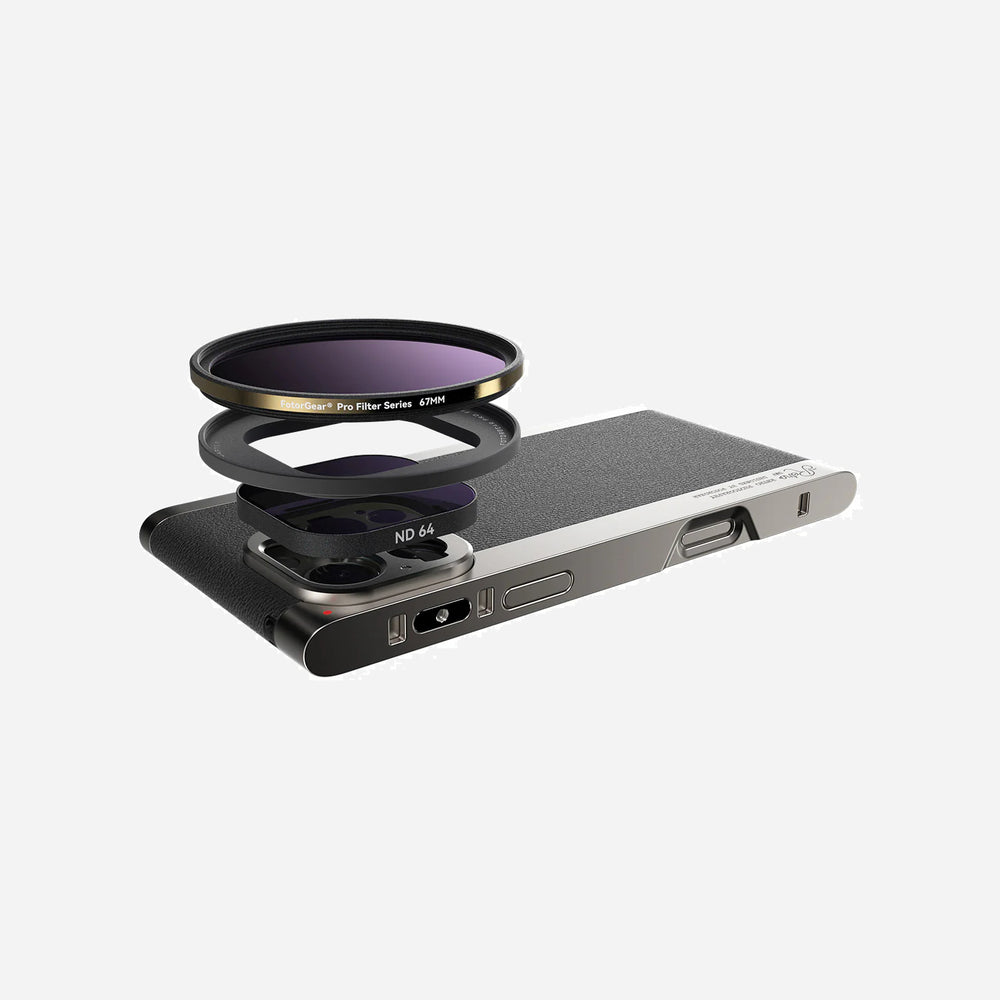 Retro iPhone Camera Case Kit | Vintage-Style Grip & Lens Set