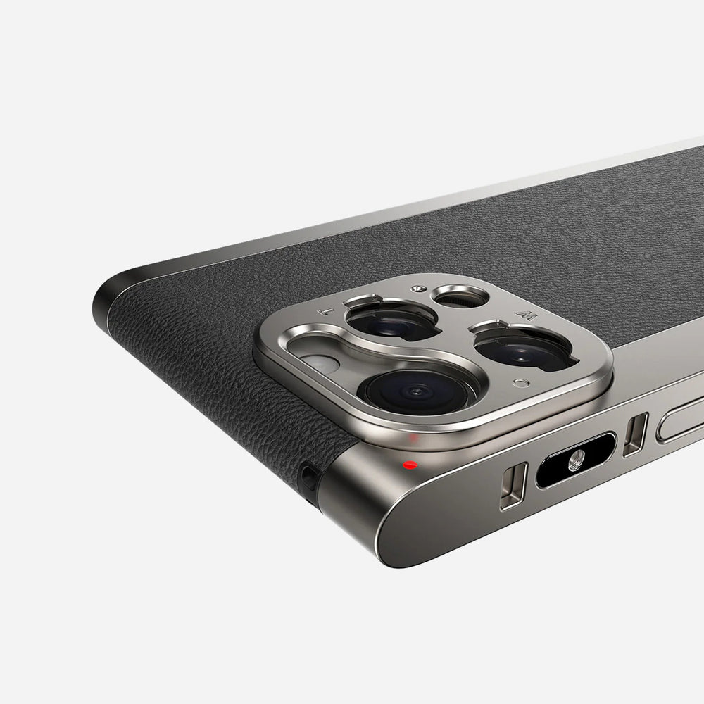Retro iPhone Camera Case Kit | Vintage-Style Grip & Lens Set