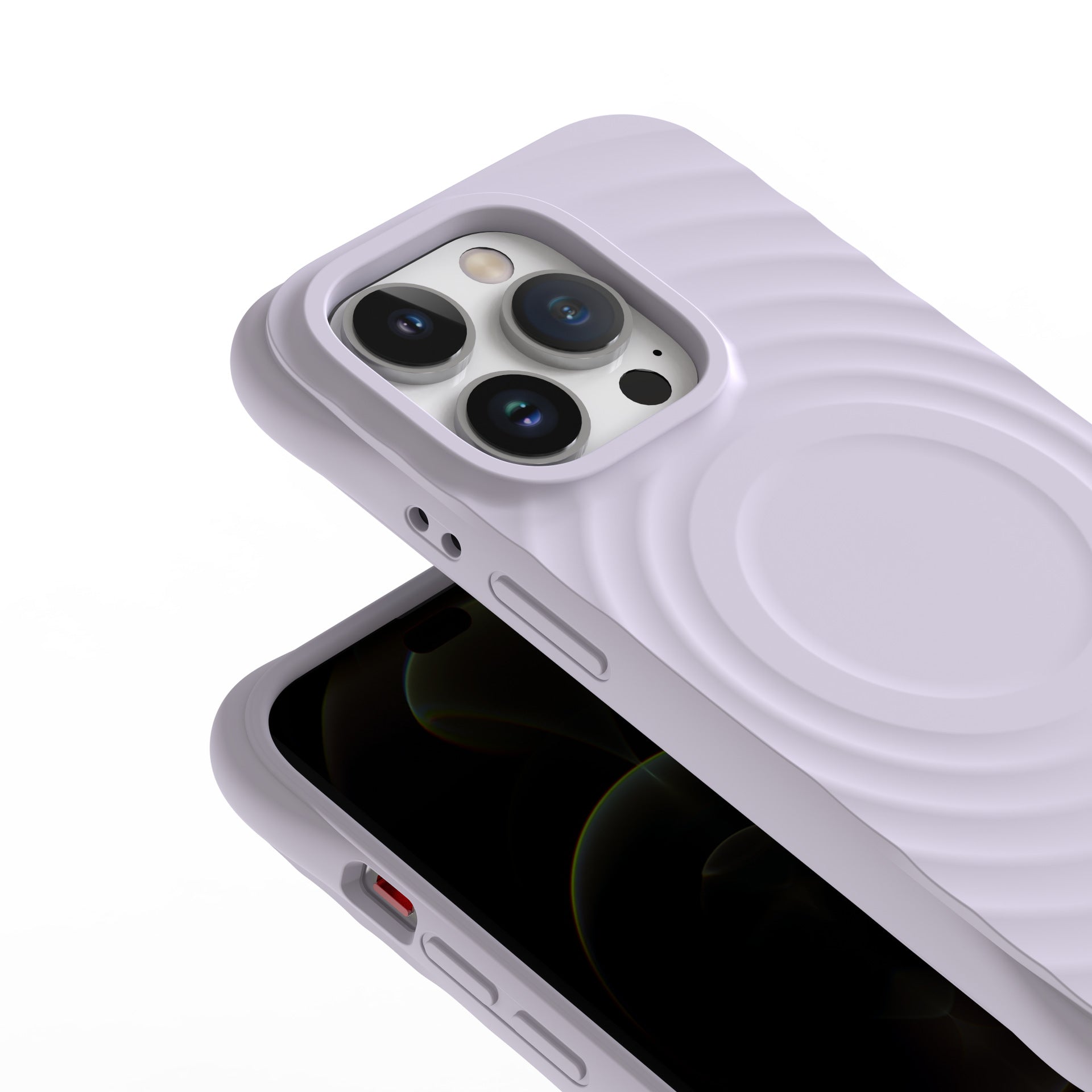 iPhone silicone case with MagSafe