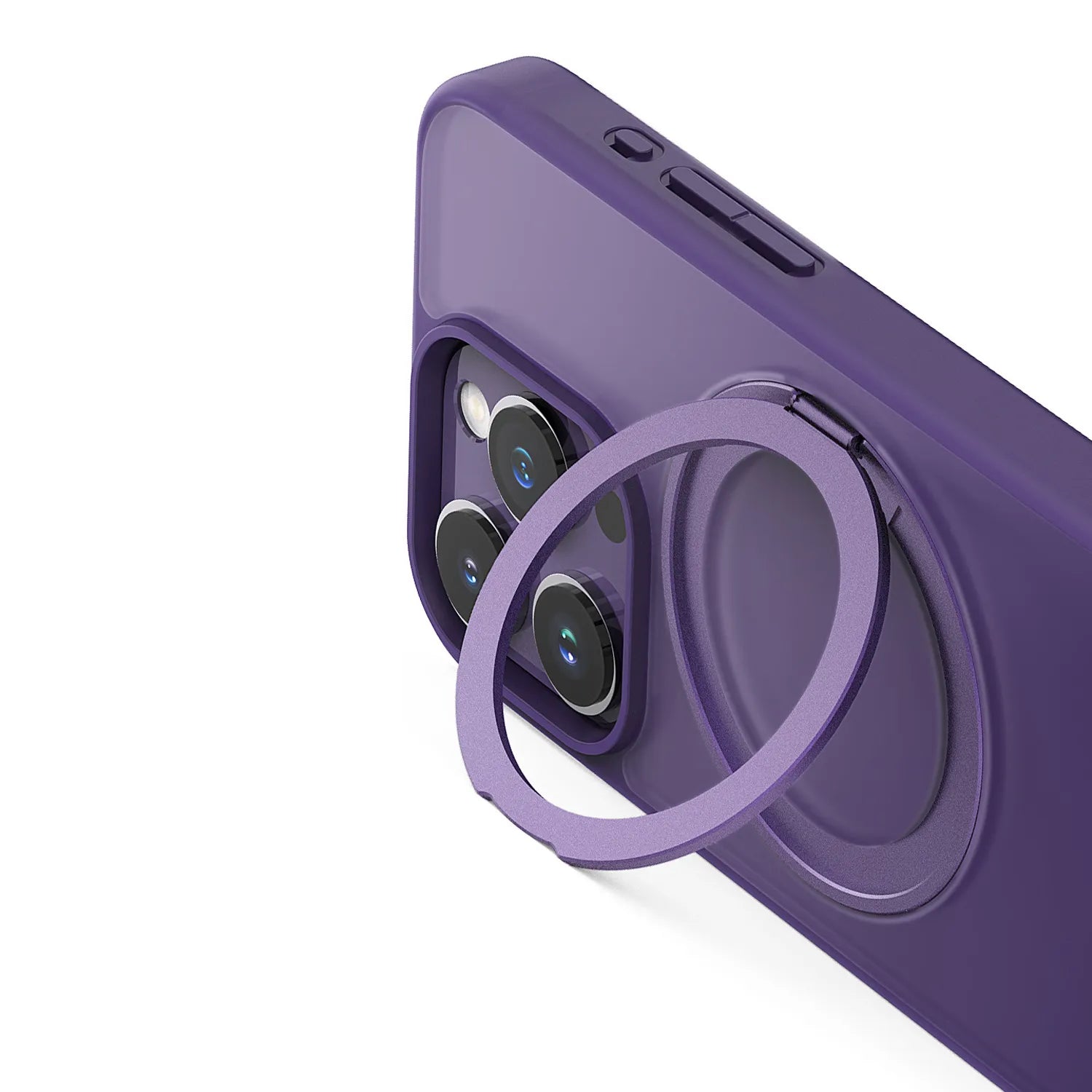 iPhone sport case with stand#color_deep purple