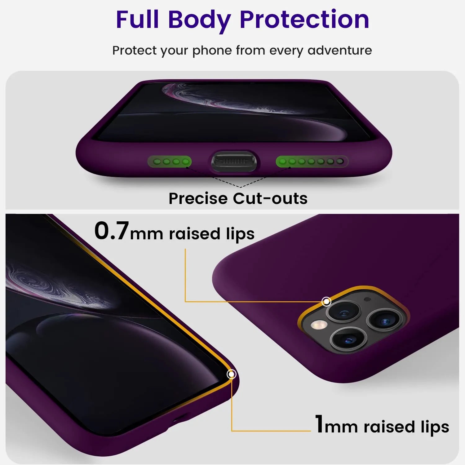 The Best Apple iPhone 11 Pro Max Silicone Case- OTOFLY