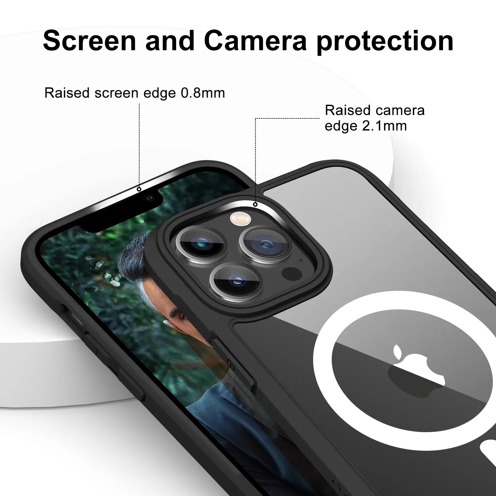 Buy MagSafe Transparent Shockproof Case For iPhone 13