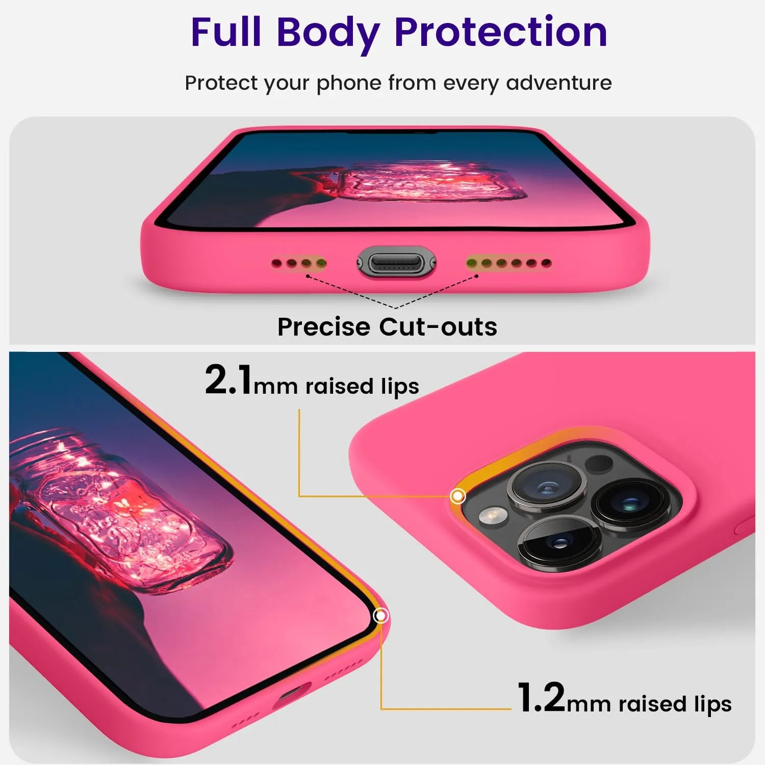 The Best Apple iPhone 13 Pro Max Silicone Case - OTOFLY