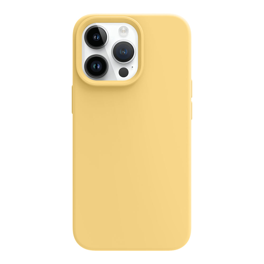 iPhone 13 Pro silicone case - yellow#color_ yellow