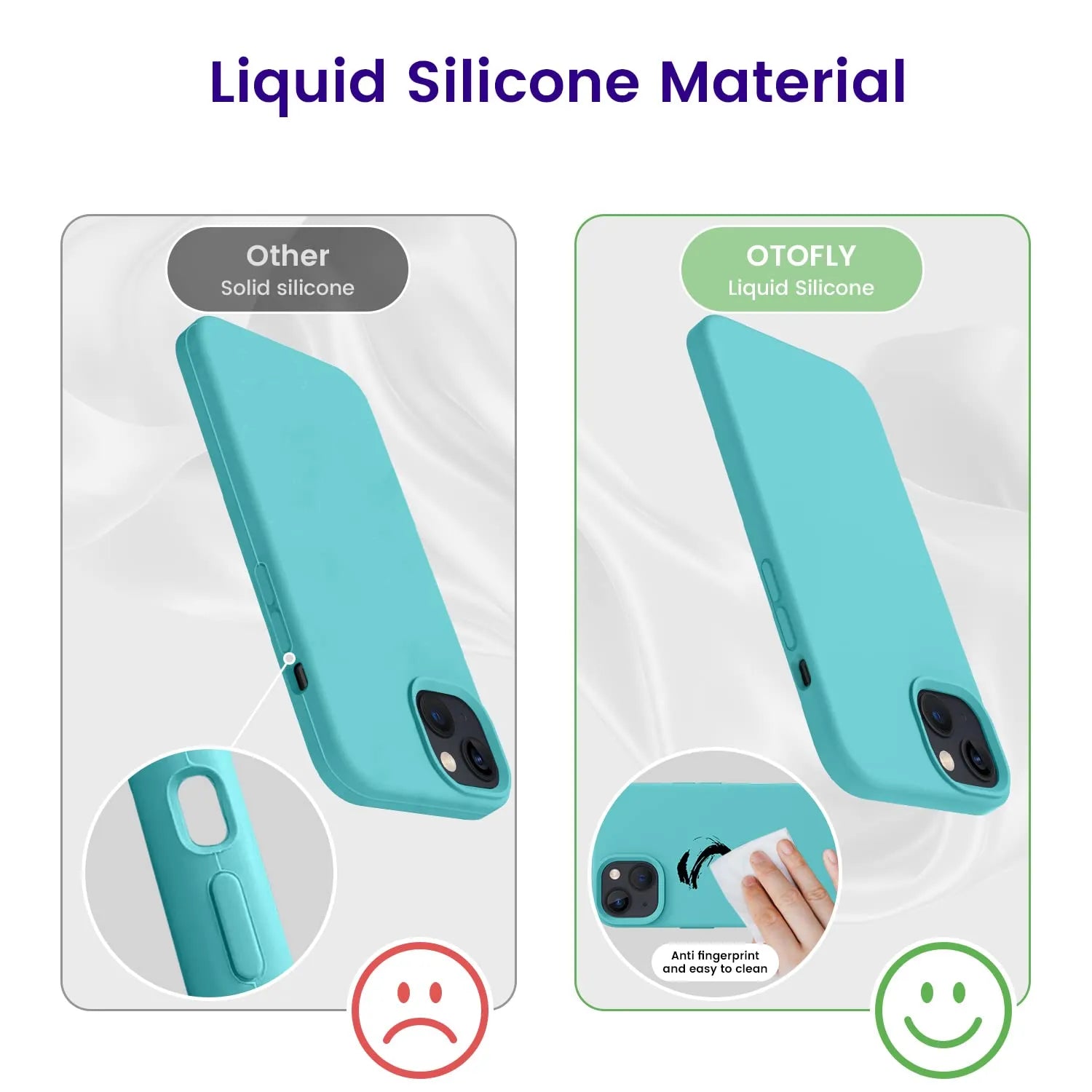 The Best Apple iPhone 7 / 8 Silicone Case - OTOFLY