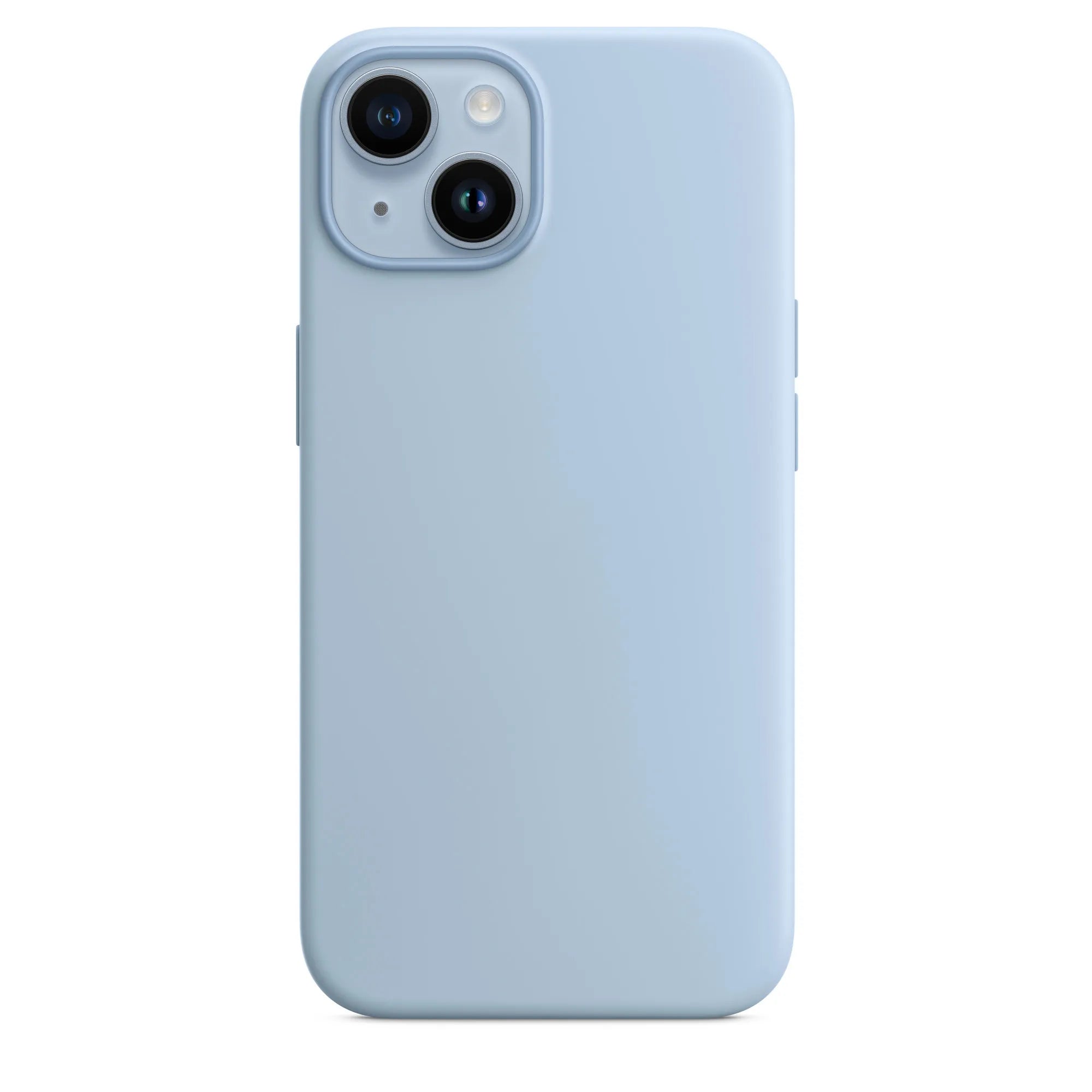 iPhone 14 Plus silicone case with MagSafe - light blue