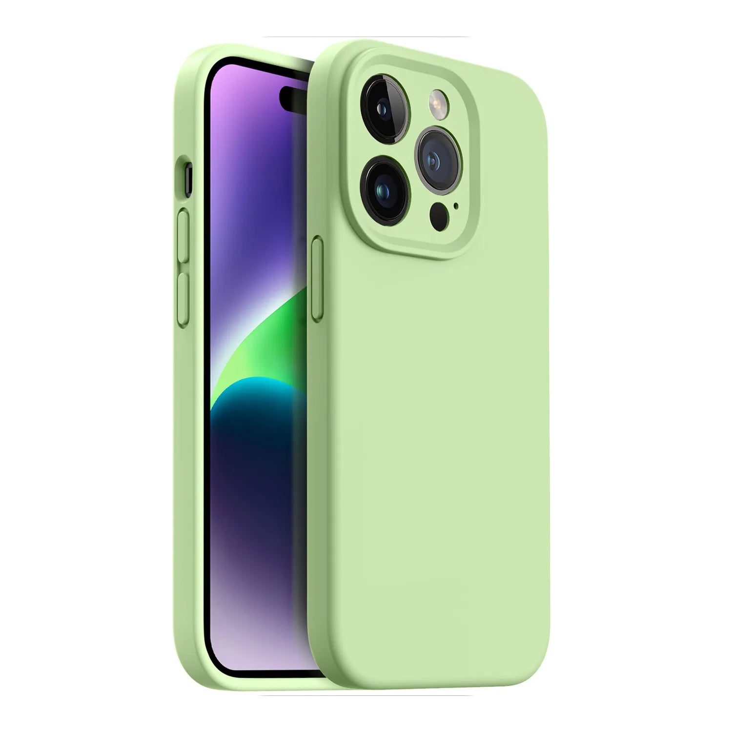 Best iPhone 14 Pro Max Silicone Case - Built-in Camera Cover - OTOFLY
