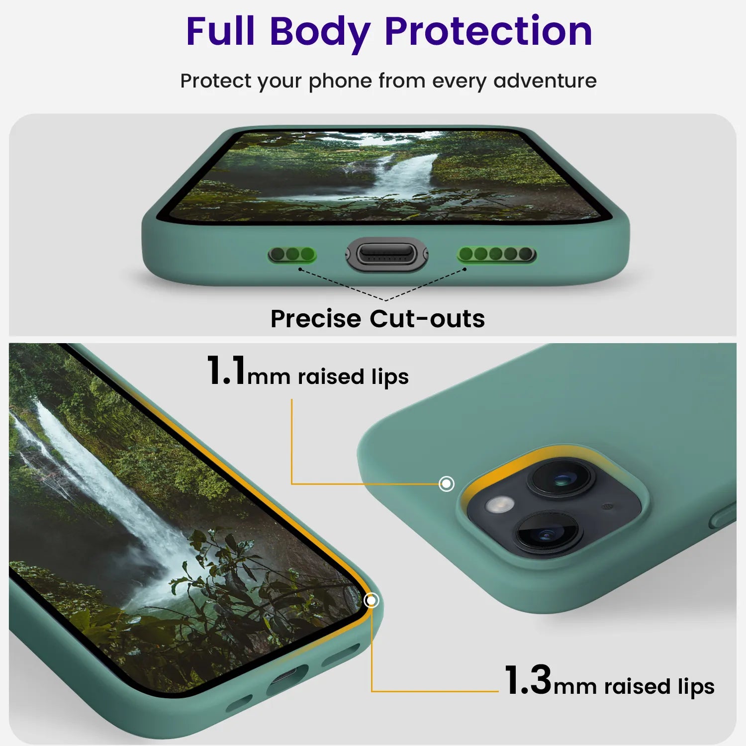 The Best Apple iPhone 13 Pro Max Silicone Case - OTOFLY