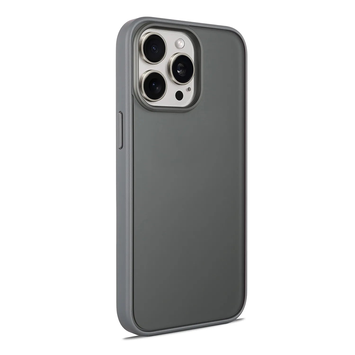 iPhone 15 Pro matte case - gray