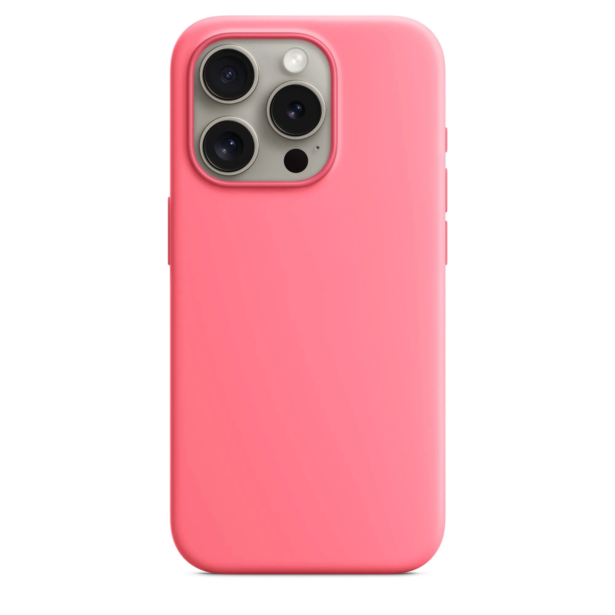 iPhone 15 Pro Max silicone case with MagSafe - watermelon
